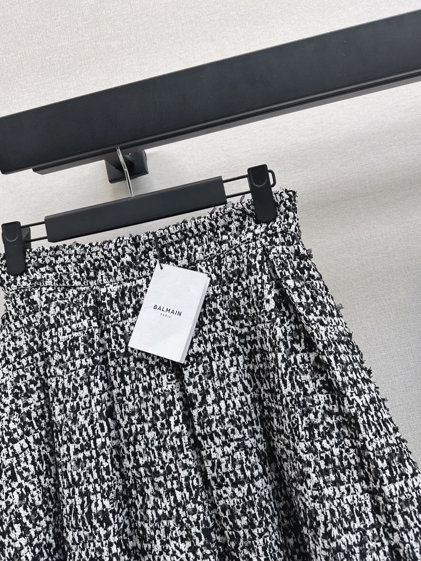 Bal 25fw pleated skirt