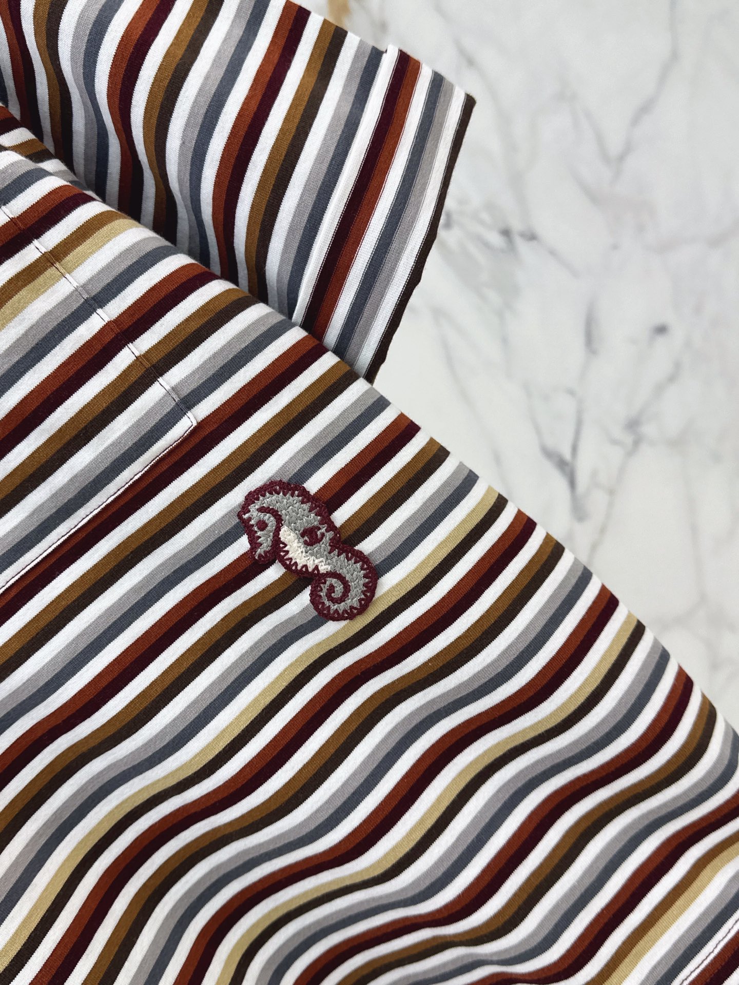 Chan 26ss stripe t-shirt