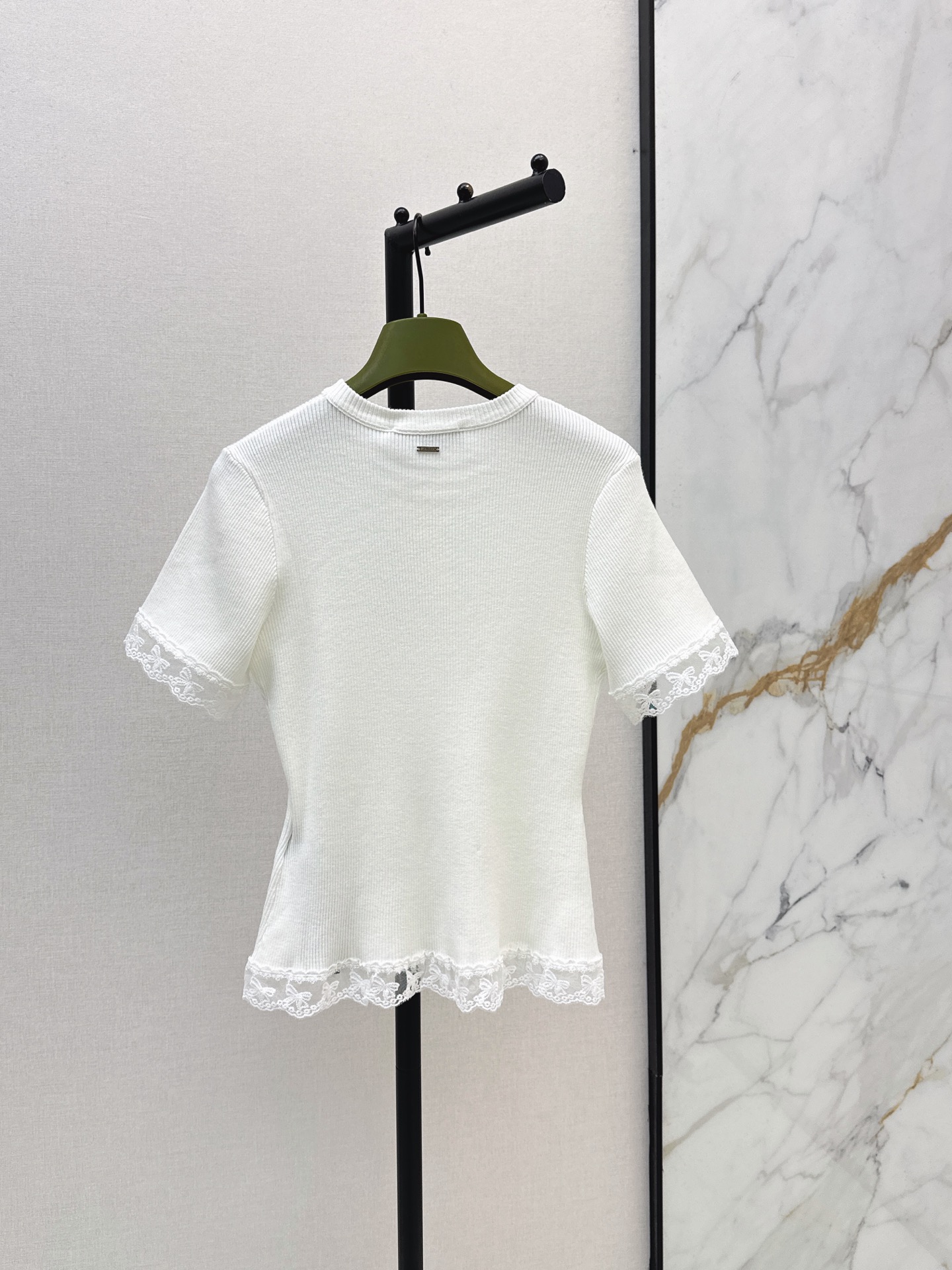 Guc 26ss lace contract knitwear