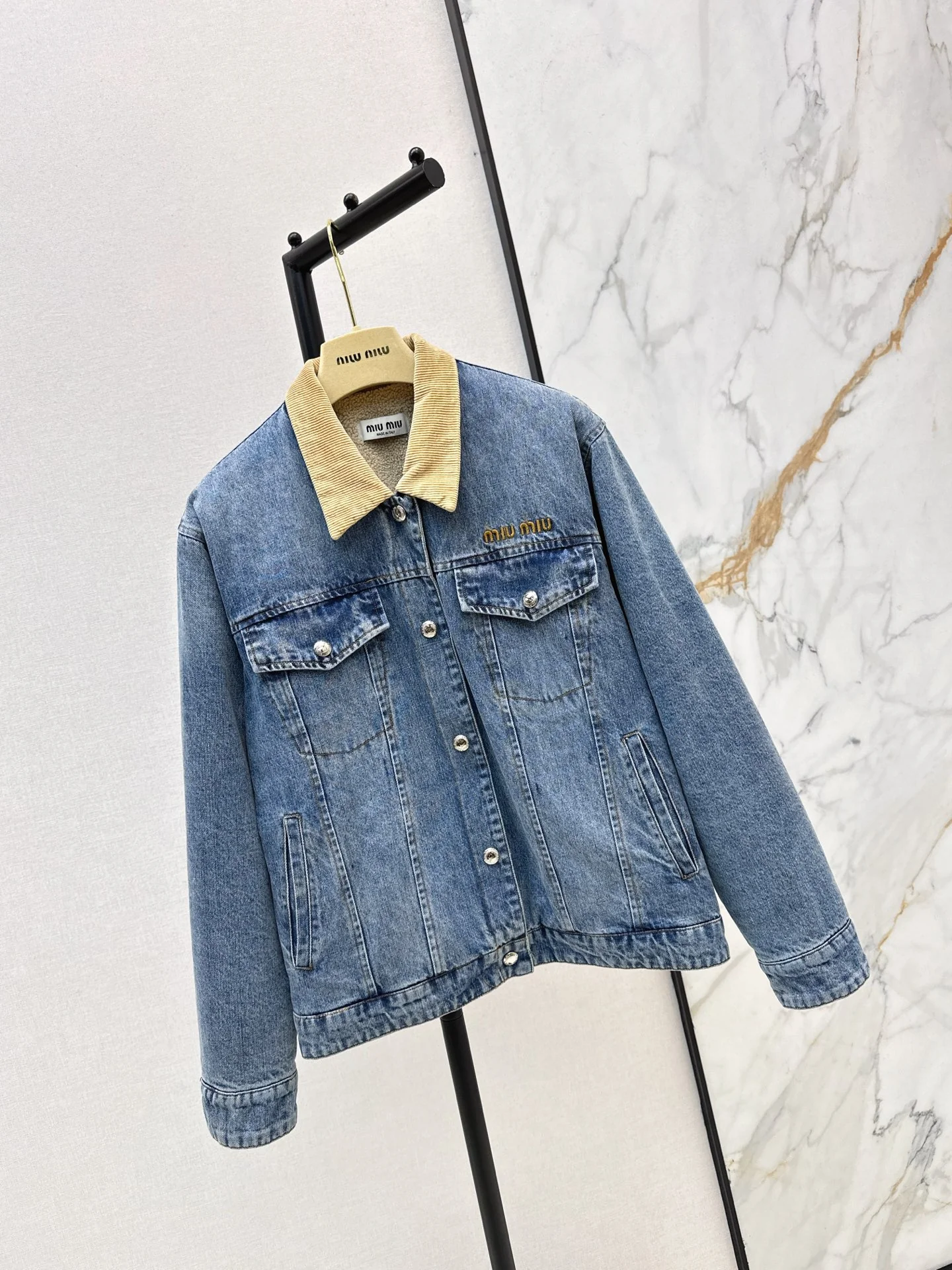 Miu 25fw denim jacket