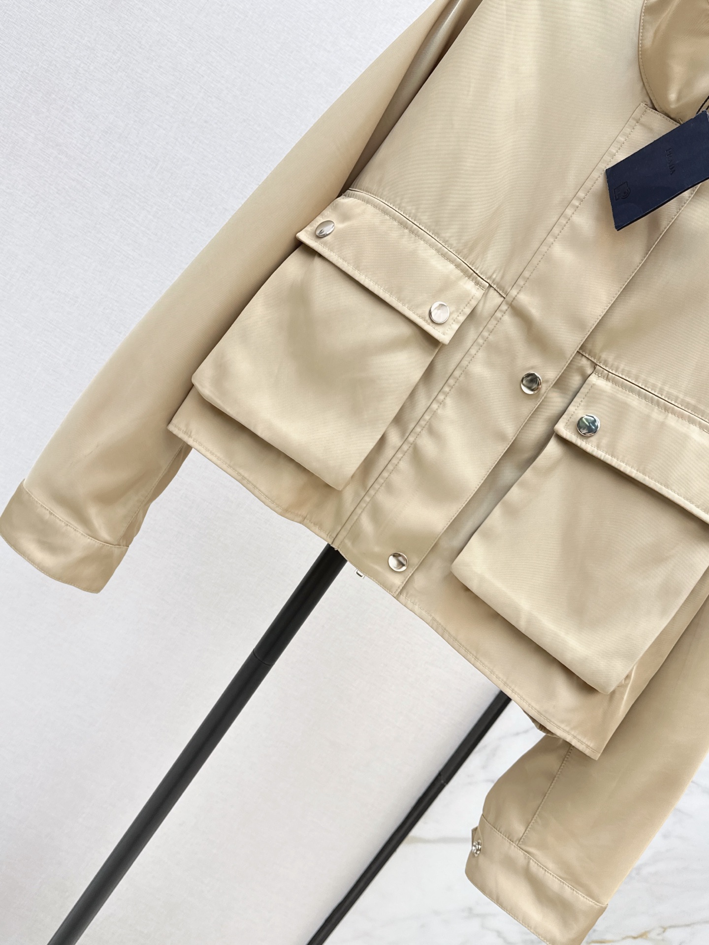 Pra 26ss cropped jacket