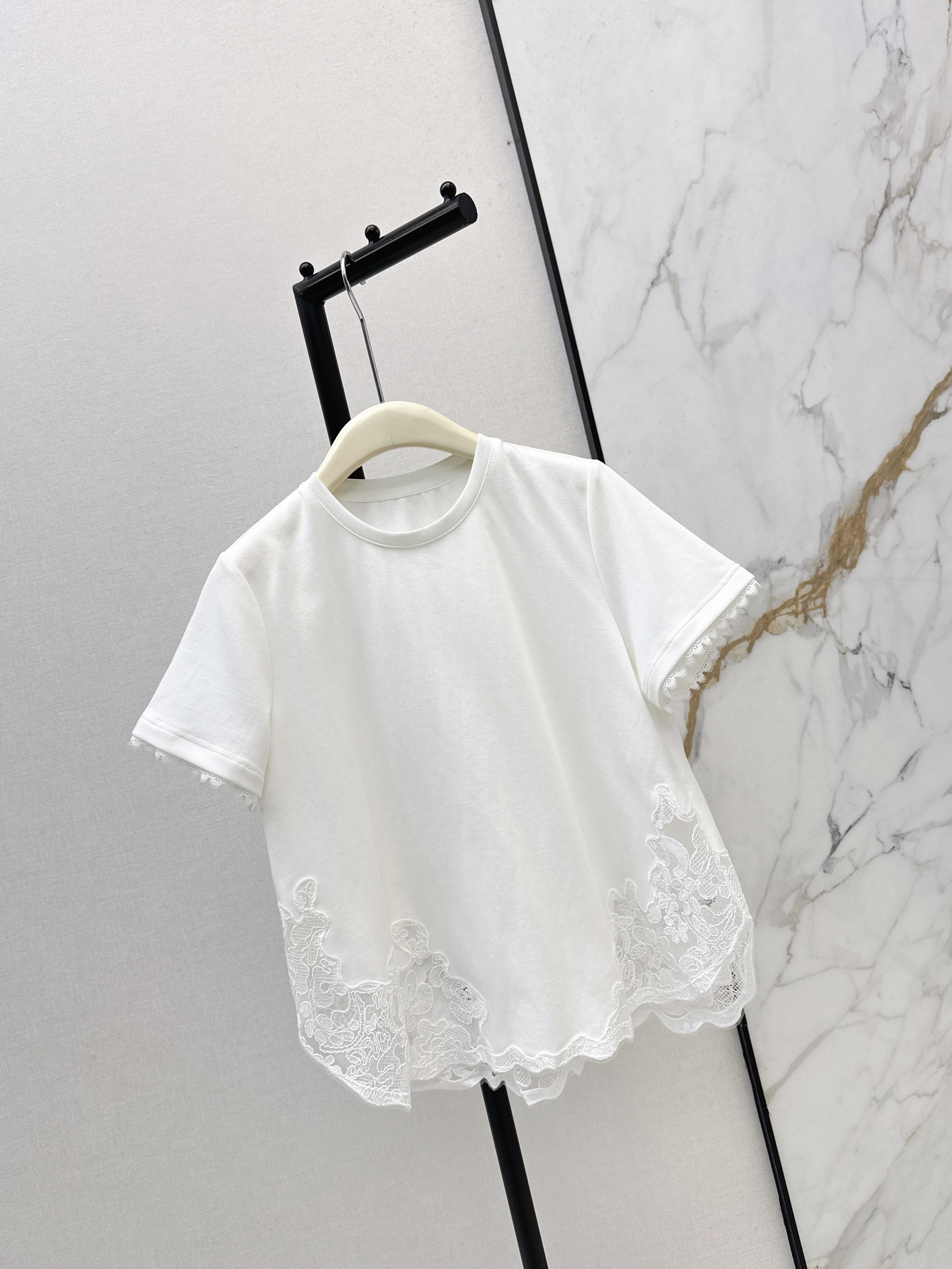 ES 26ss lace t-shirt
