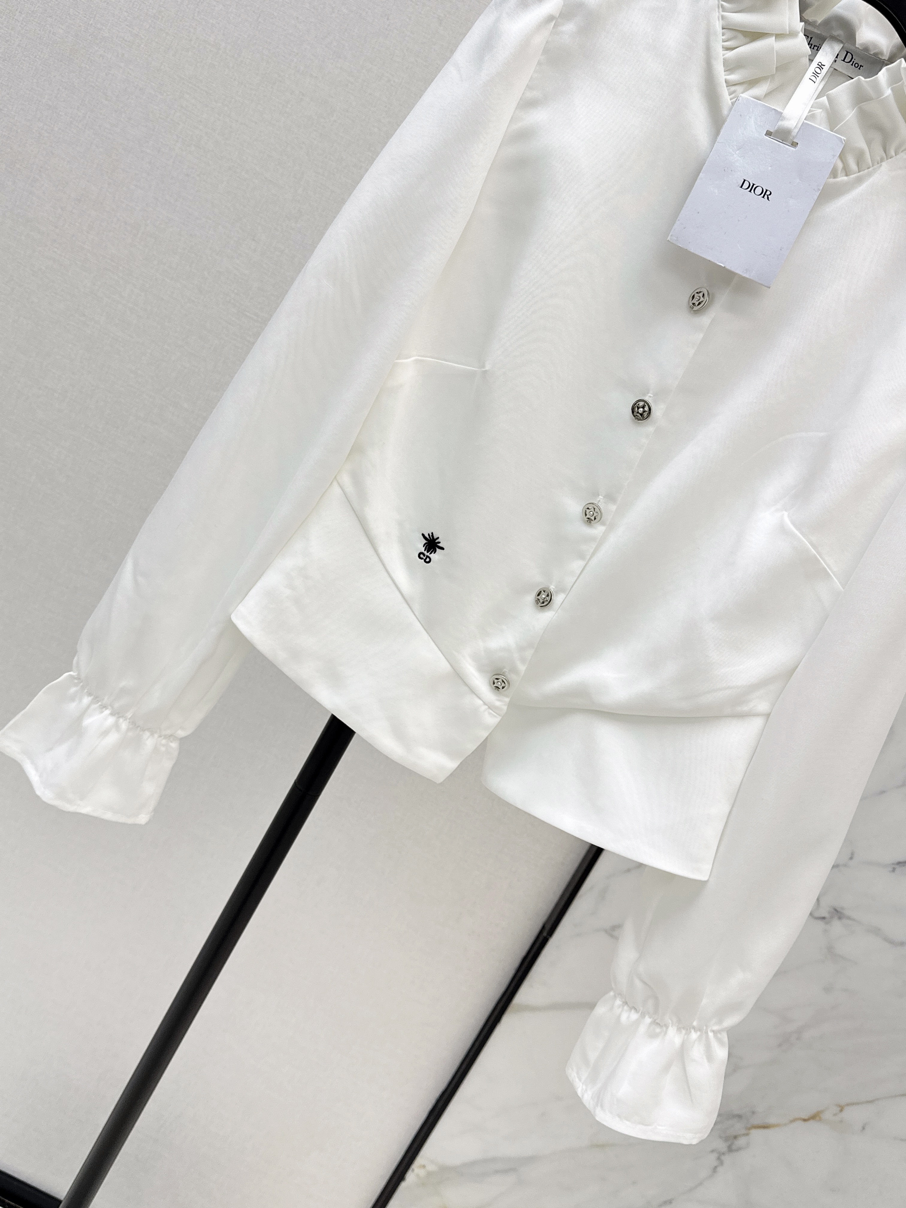 CD 26ss ruffle shirt