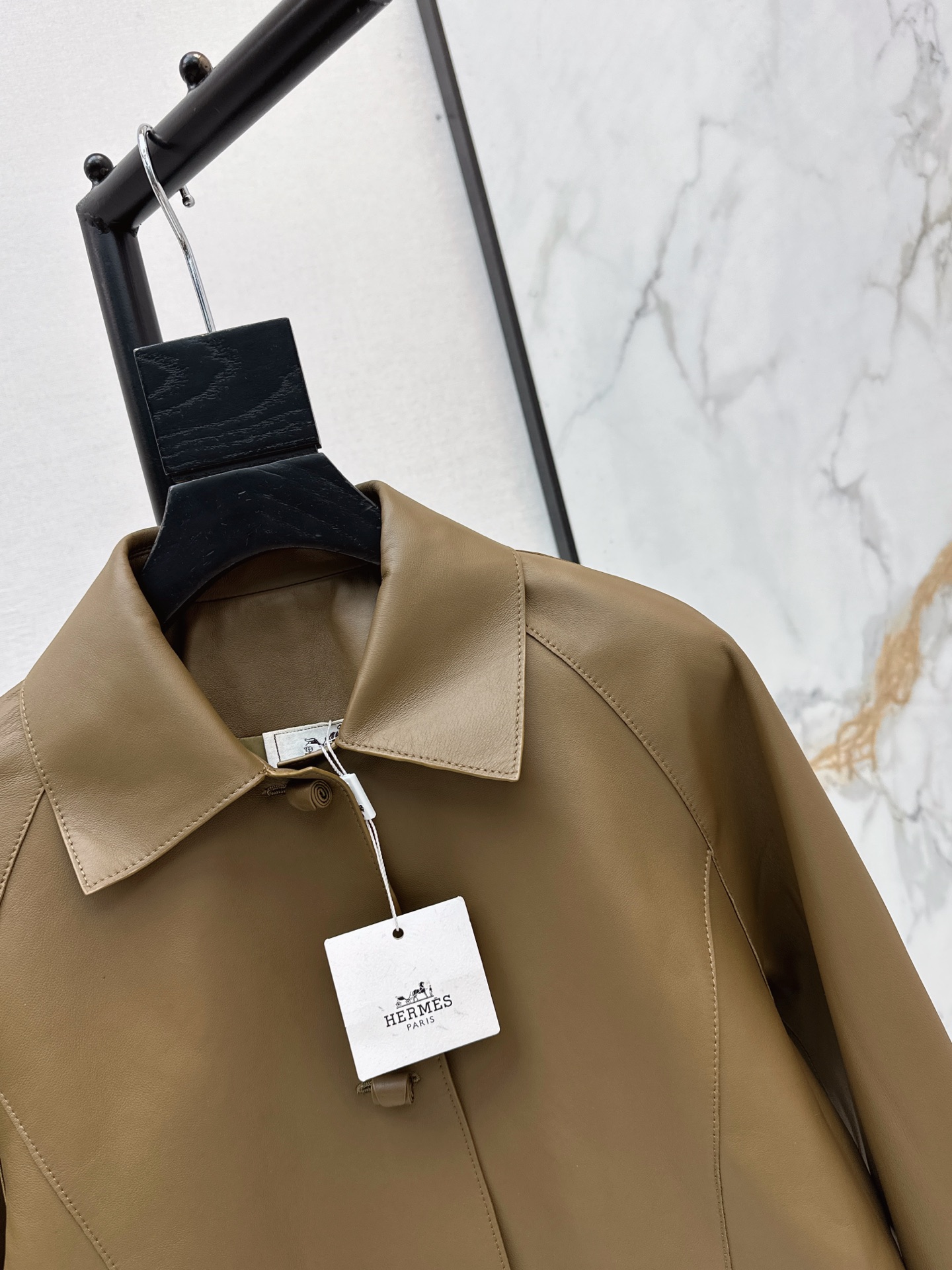 Her 26ss leather jacket
