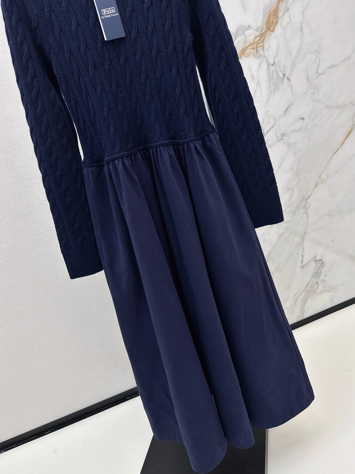 Ralp 26ss contract knit dress