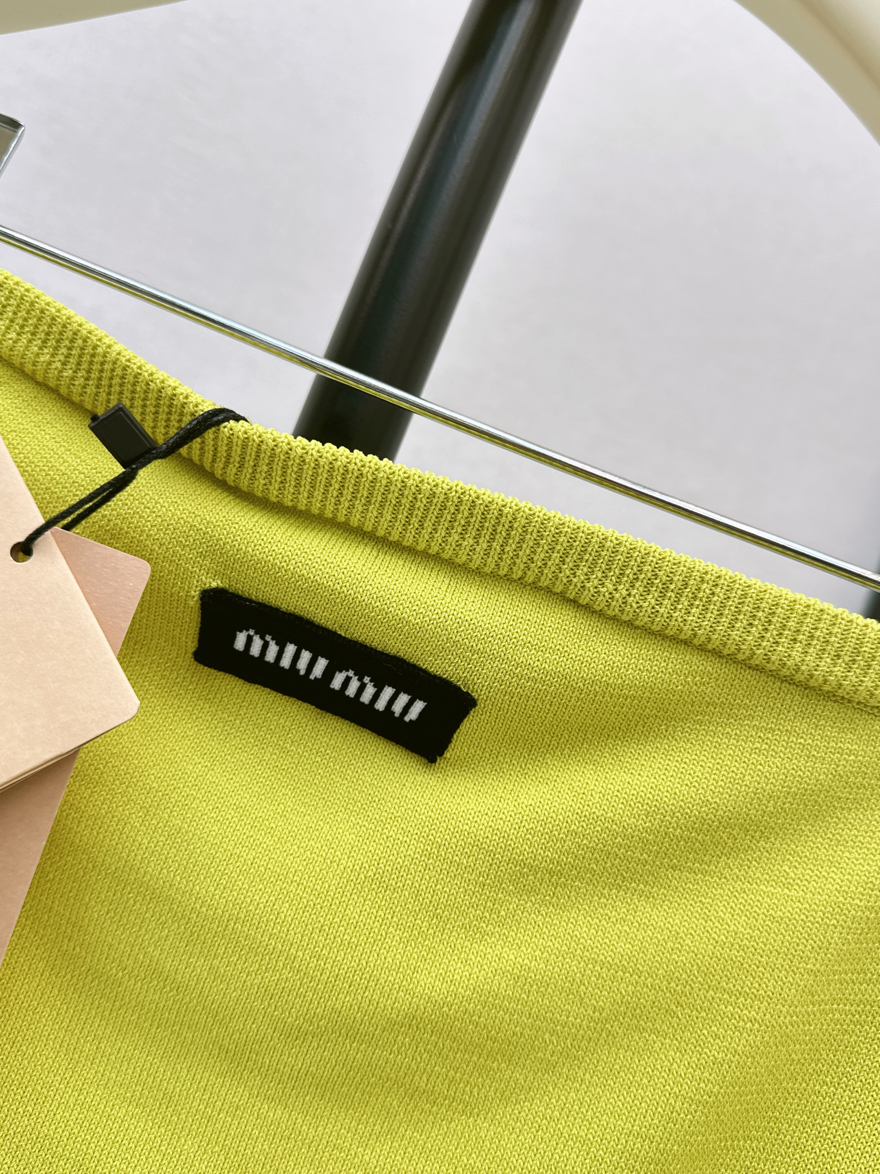 Miu 26ss knit tube top