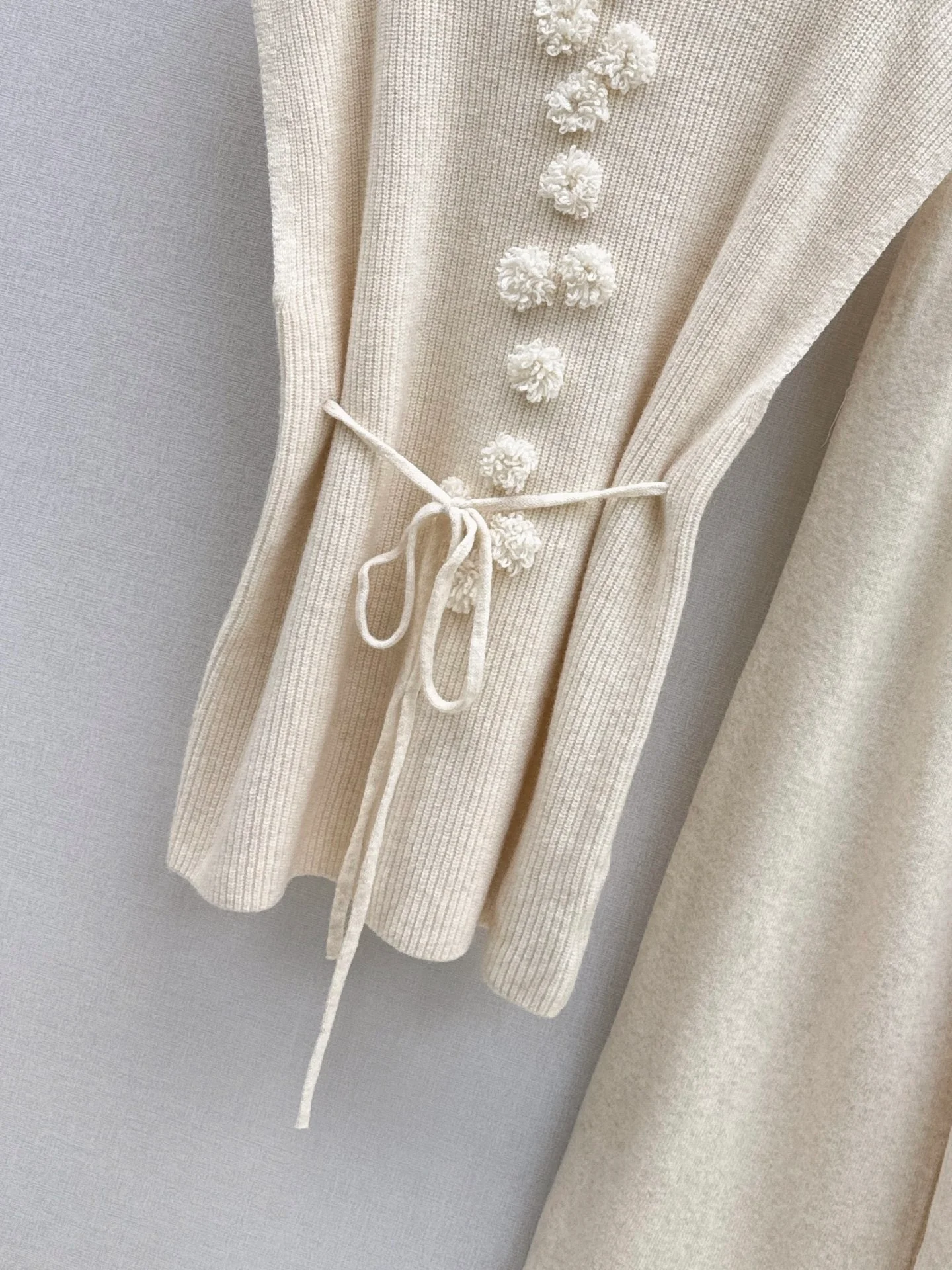 Chan 25fw sleeveless sweater pants set