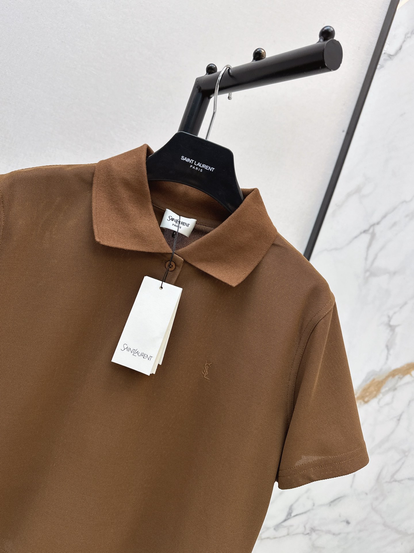 Sain 26ss cropped polo