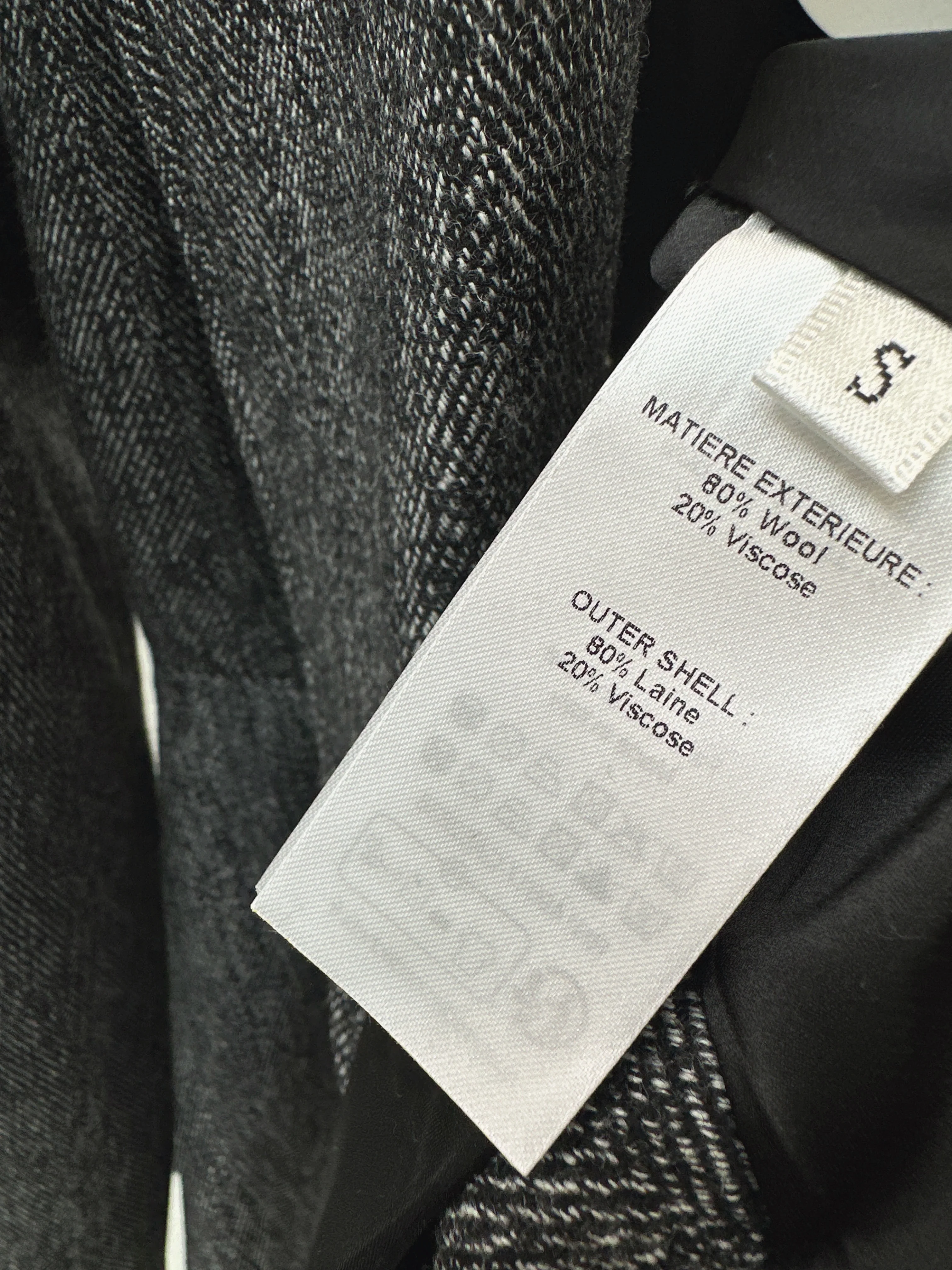 Chol 26ss ruffle-hem belted jacket