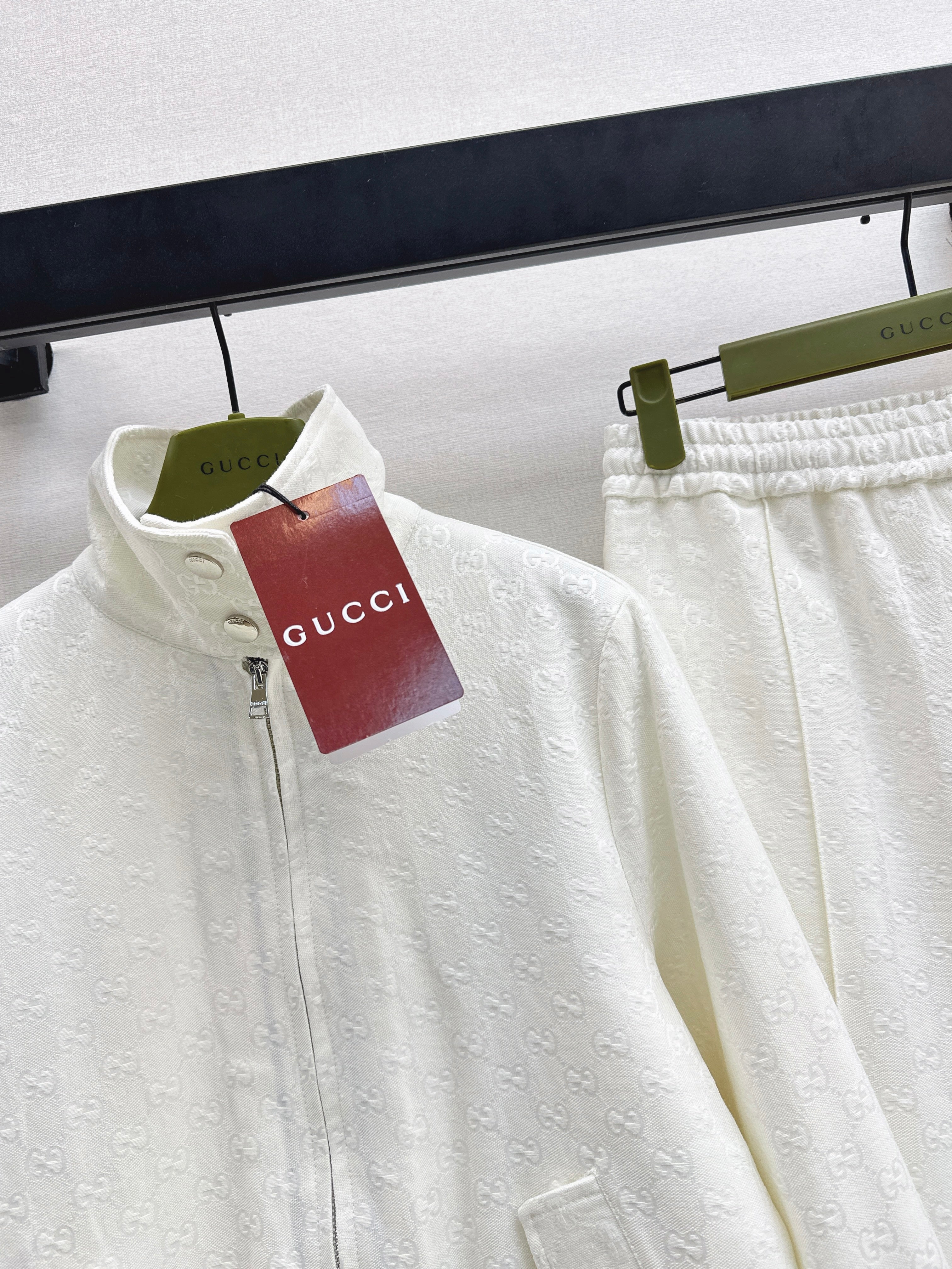 Gucc 26ss jacquard outfits sets