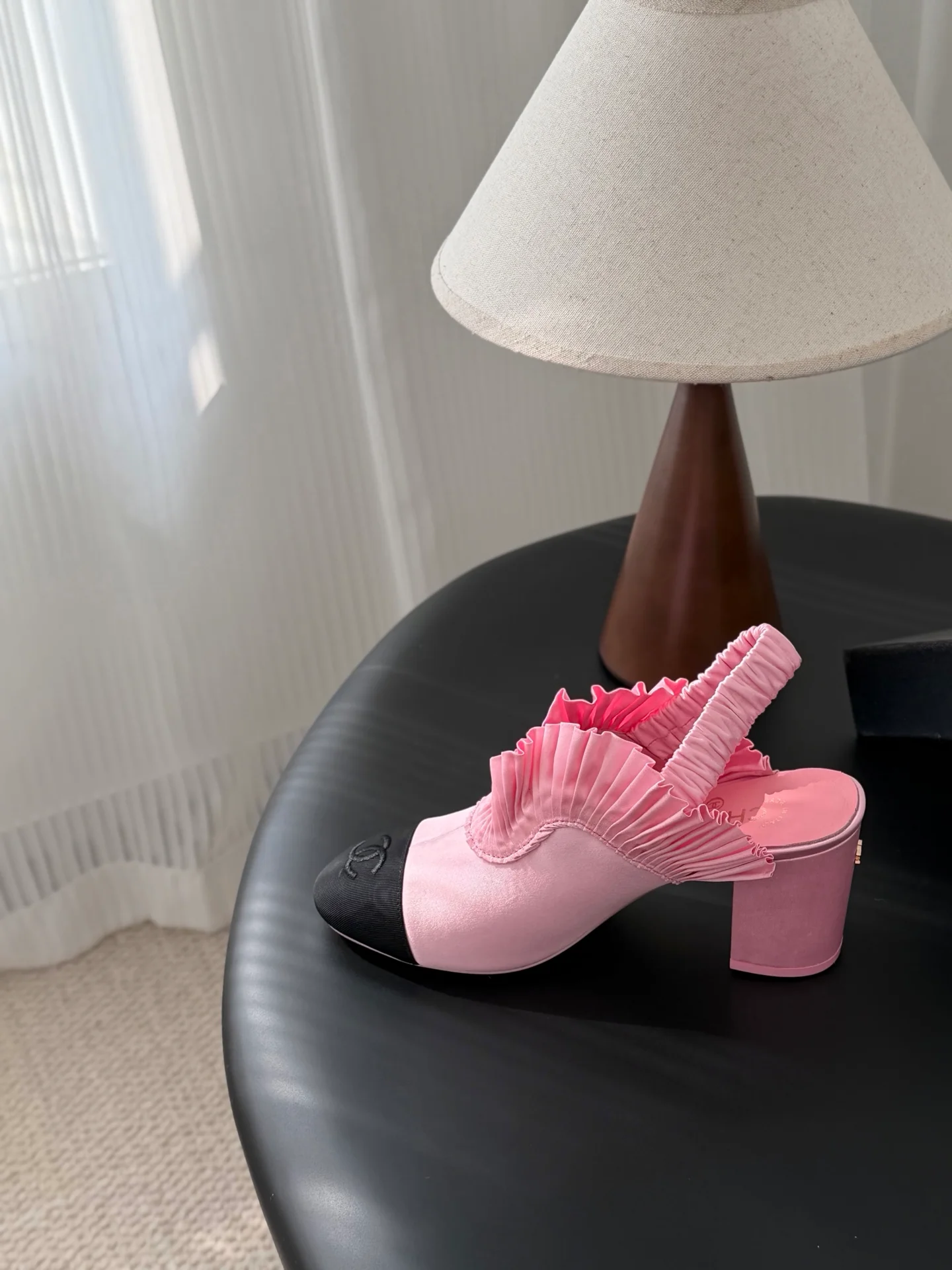 Chan 25fw mary jane chunky heel