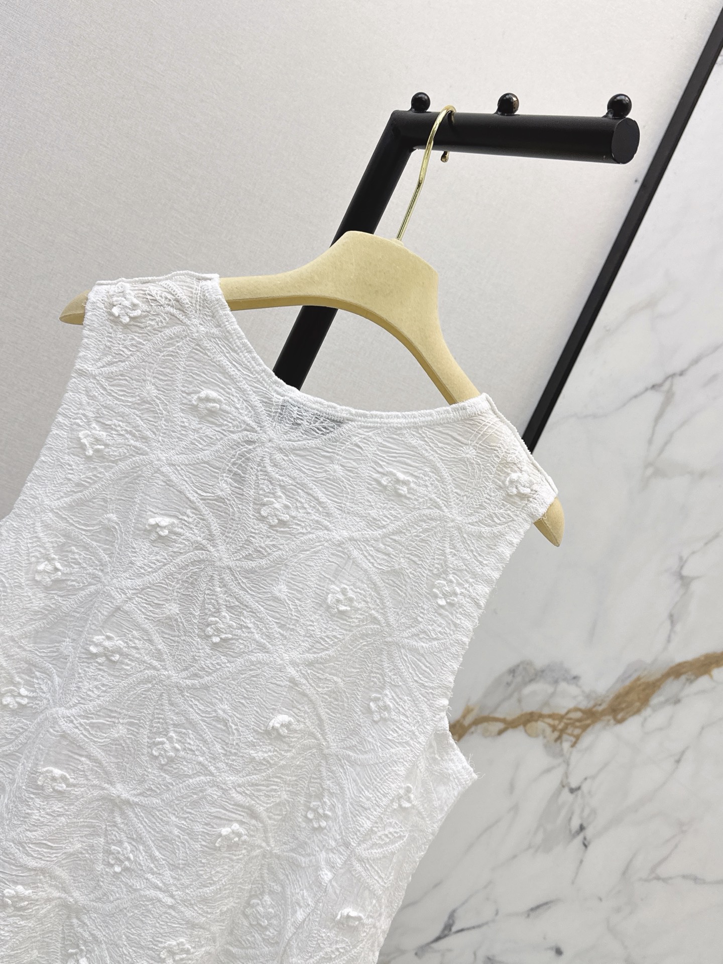 Miu 26ss embroidert vest