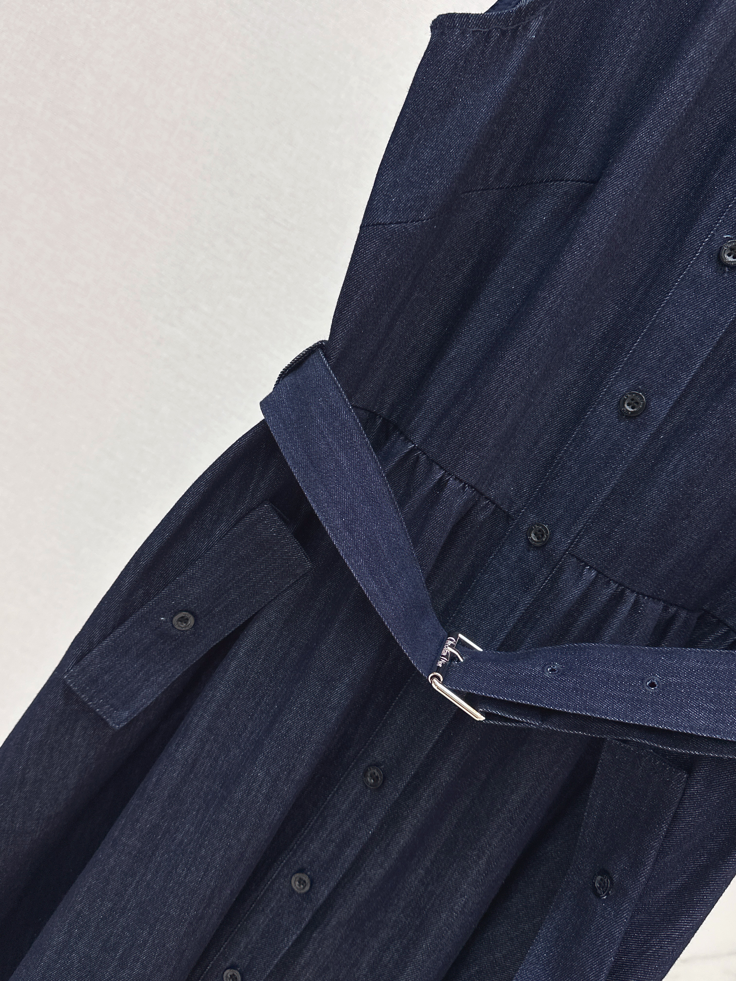 CD 26ss sleeveless denim dress