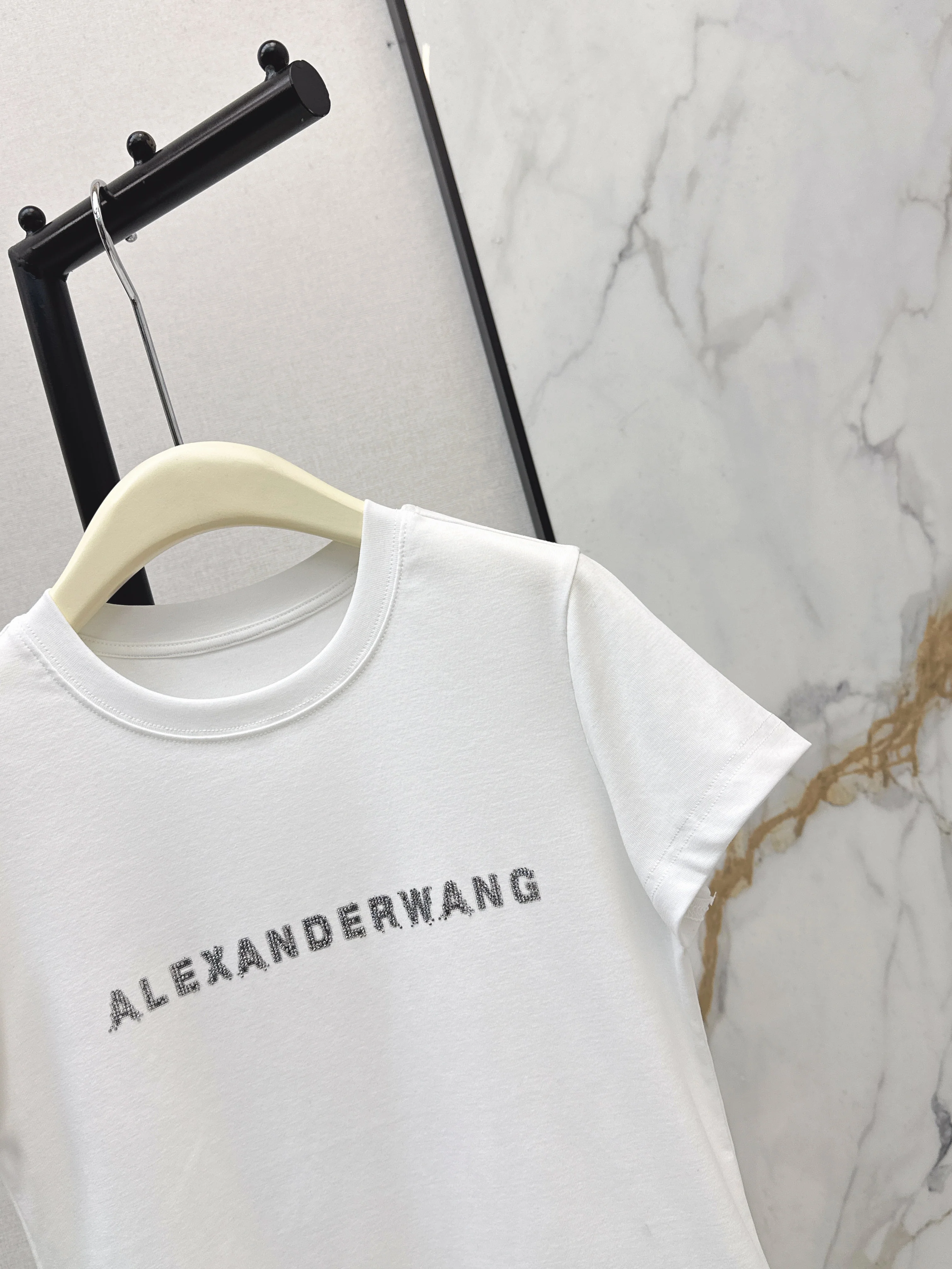 Alex 26ss rhinestone t-shirts