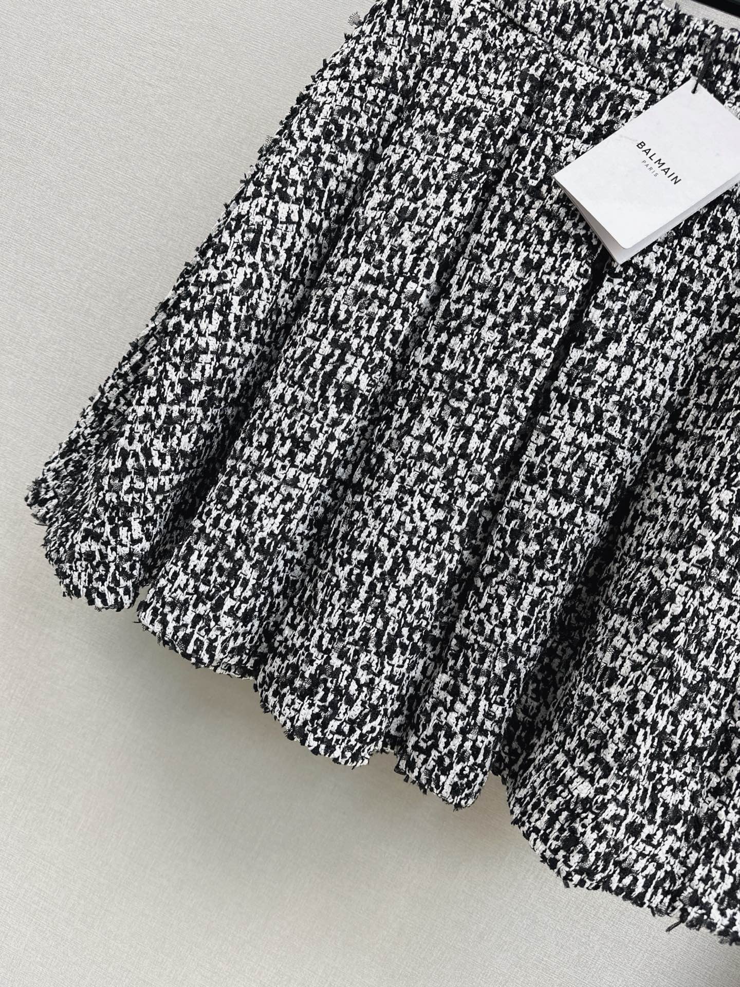 Bal 25fw pleated skirt