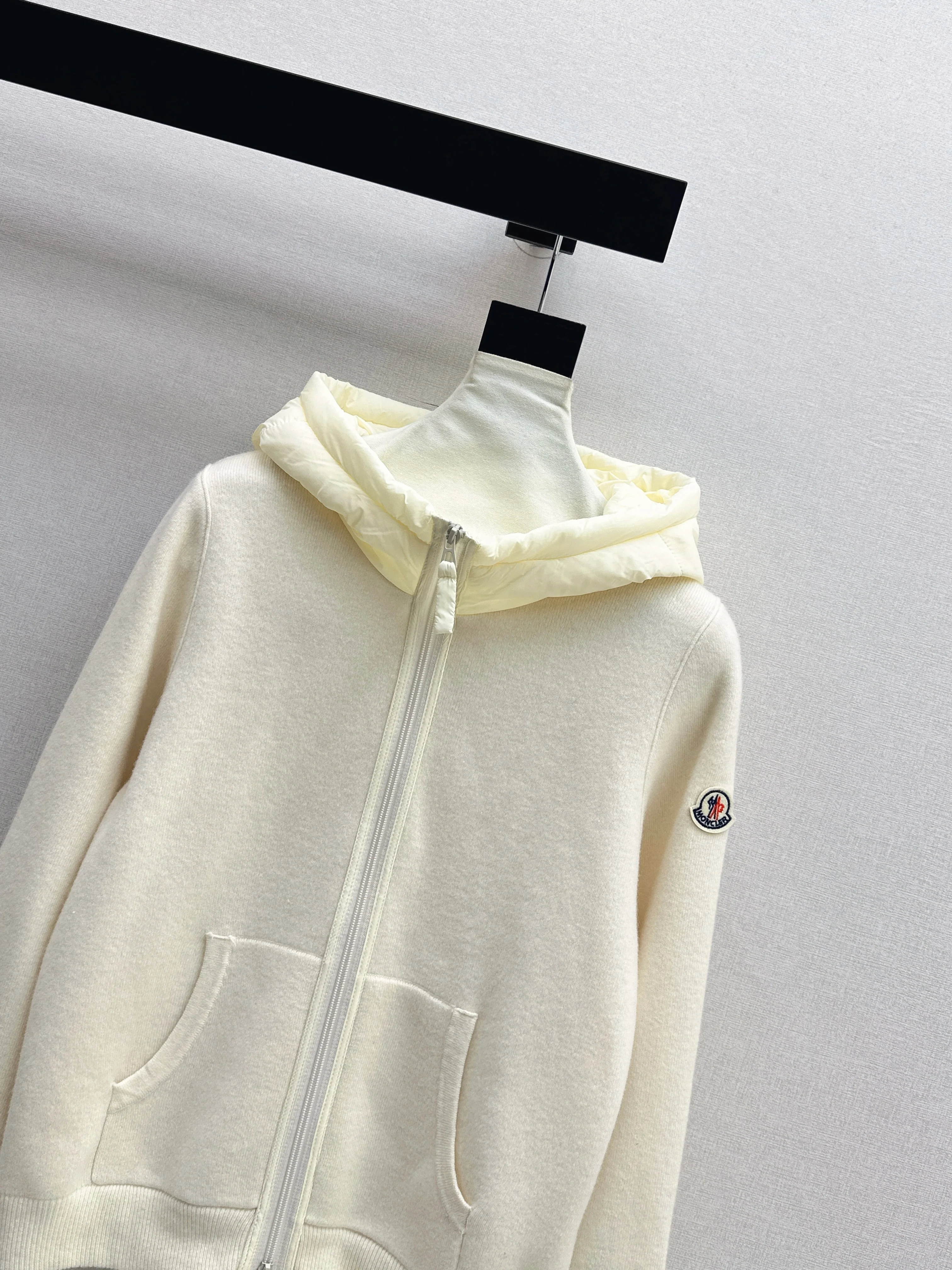 Monc 26ss hooded cardigan jacket