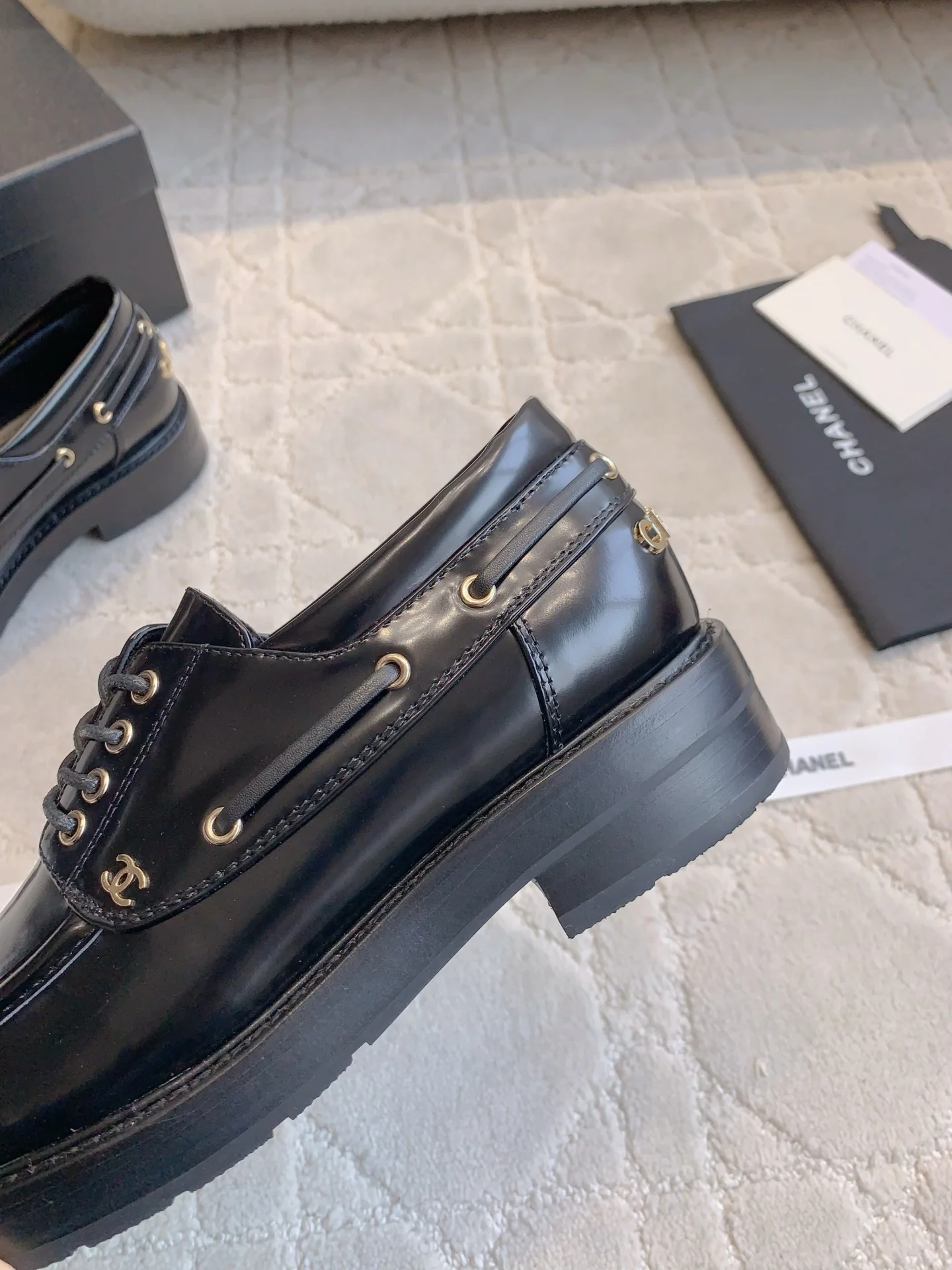 Chan 25fw loafer shoes