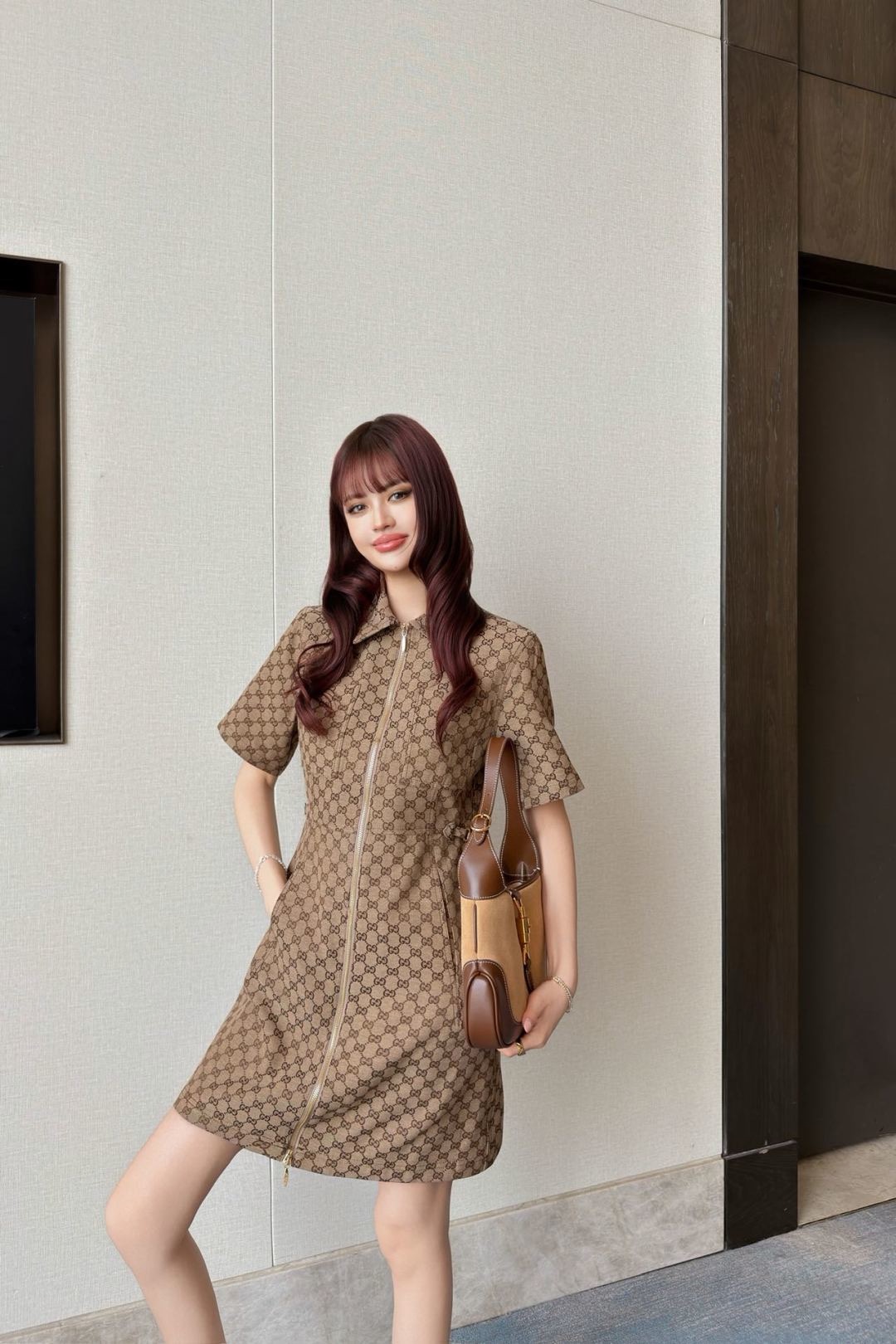 Guc 26ss denim dress
