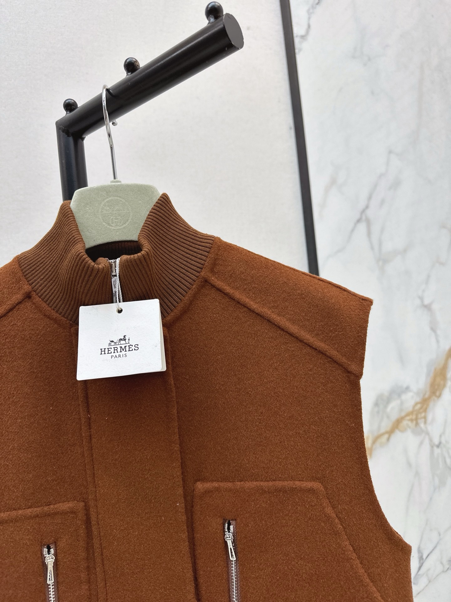 Her 26ss woolen vest jacket