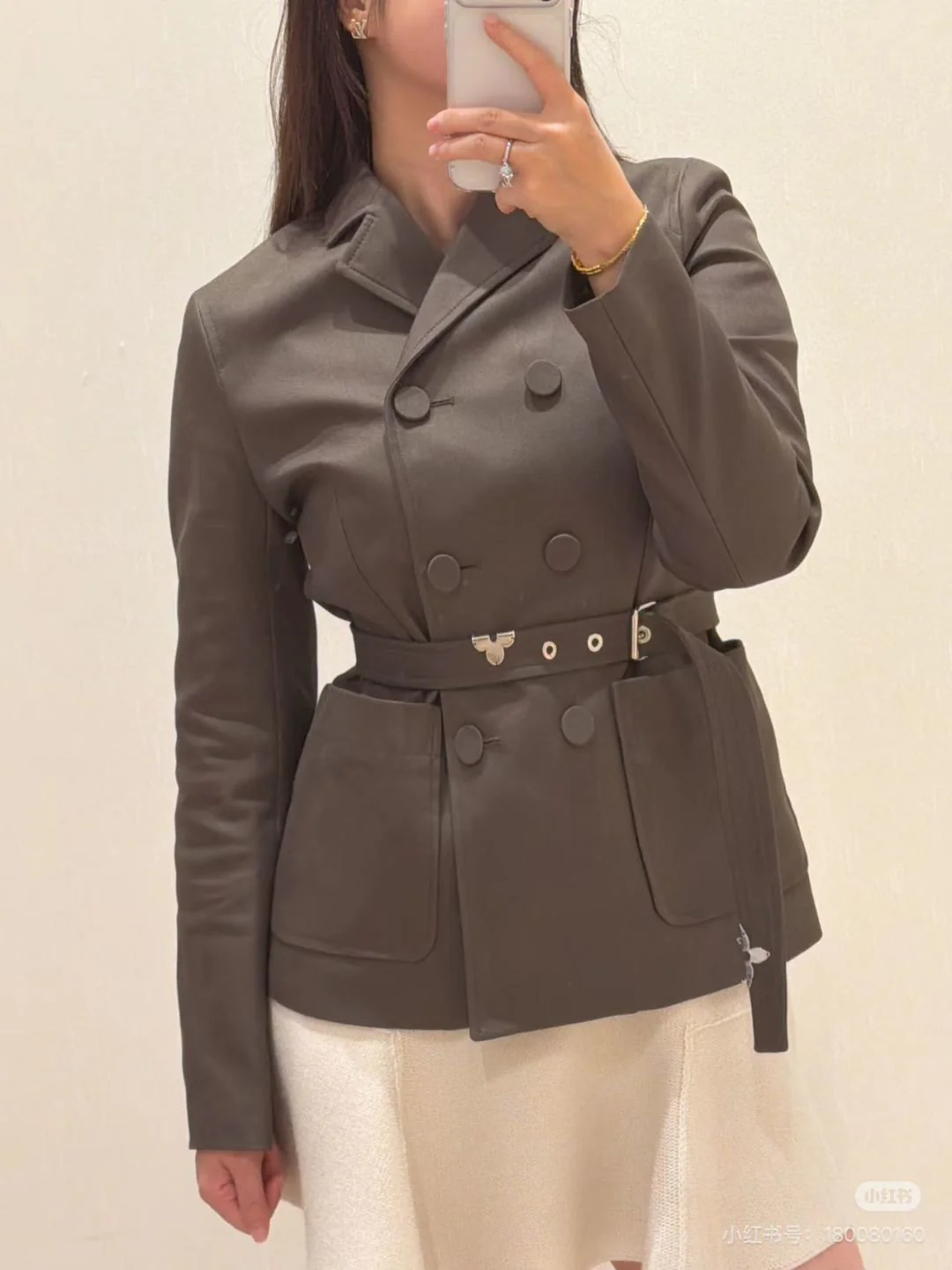 Loui 26ss belted blazer
