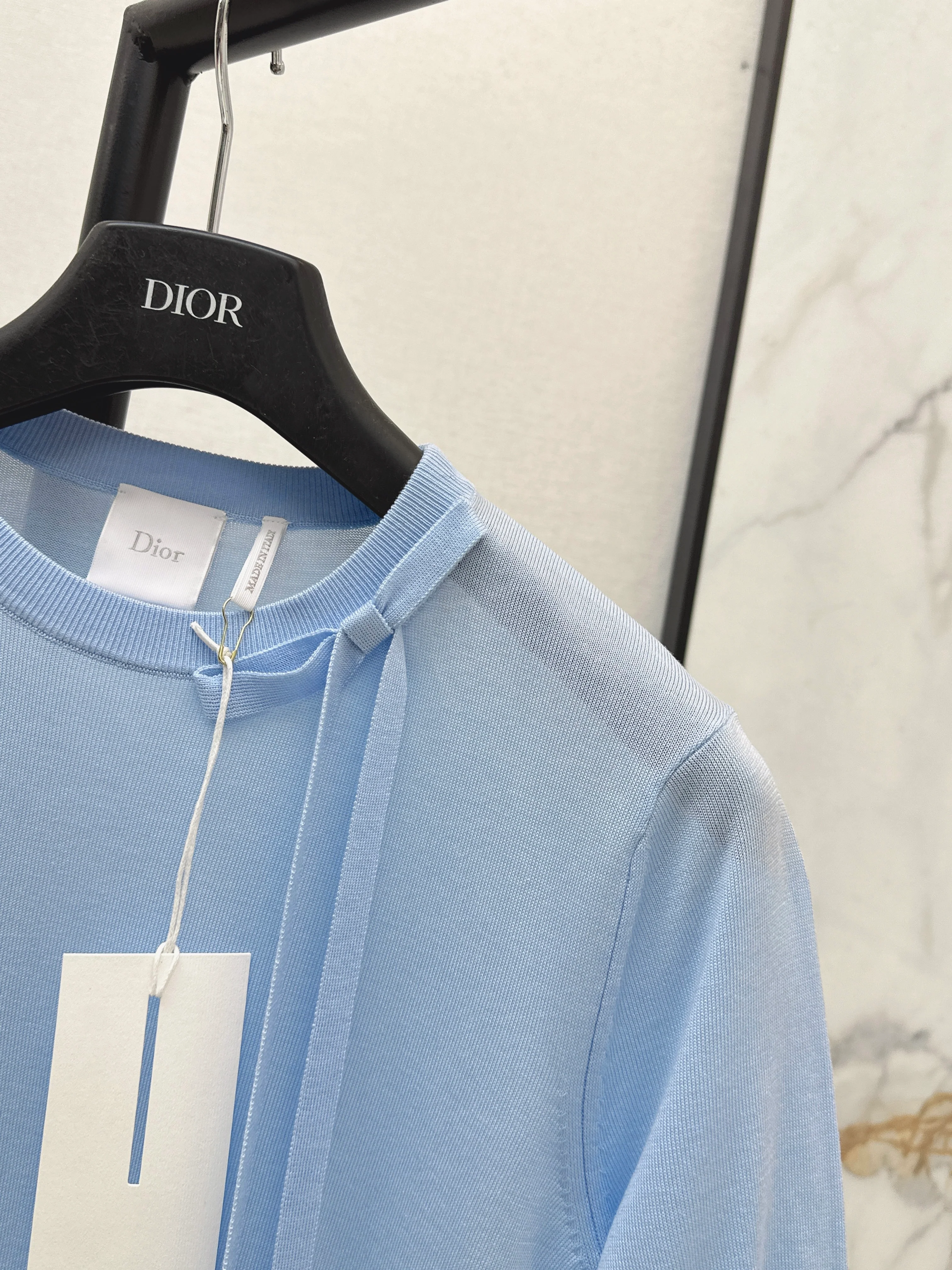 CD 26ss knitted short sleeve sweater