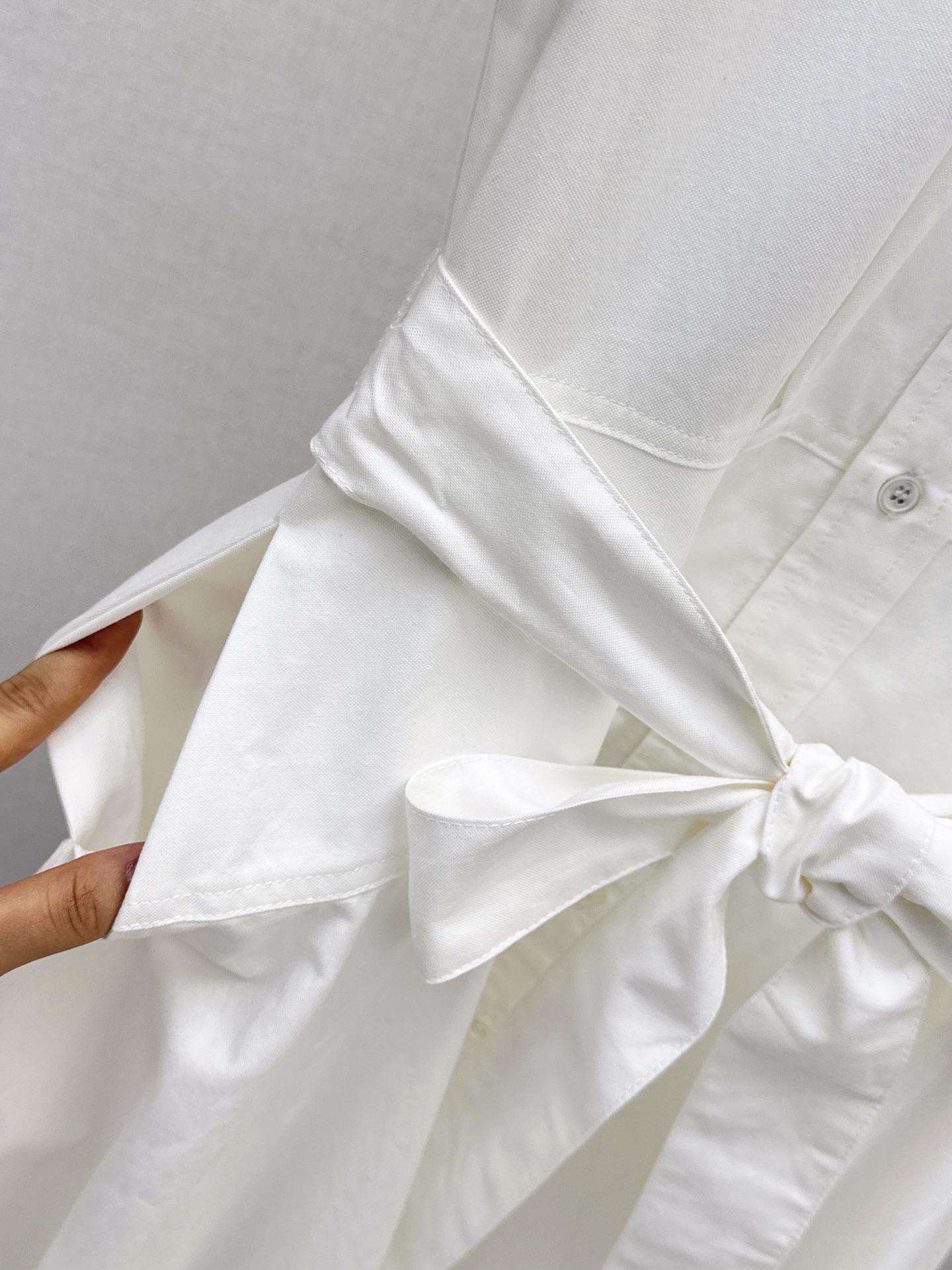 Ralp 26ss belted shirt dress