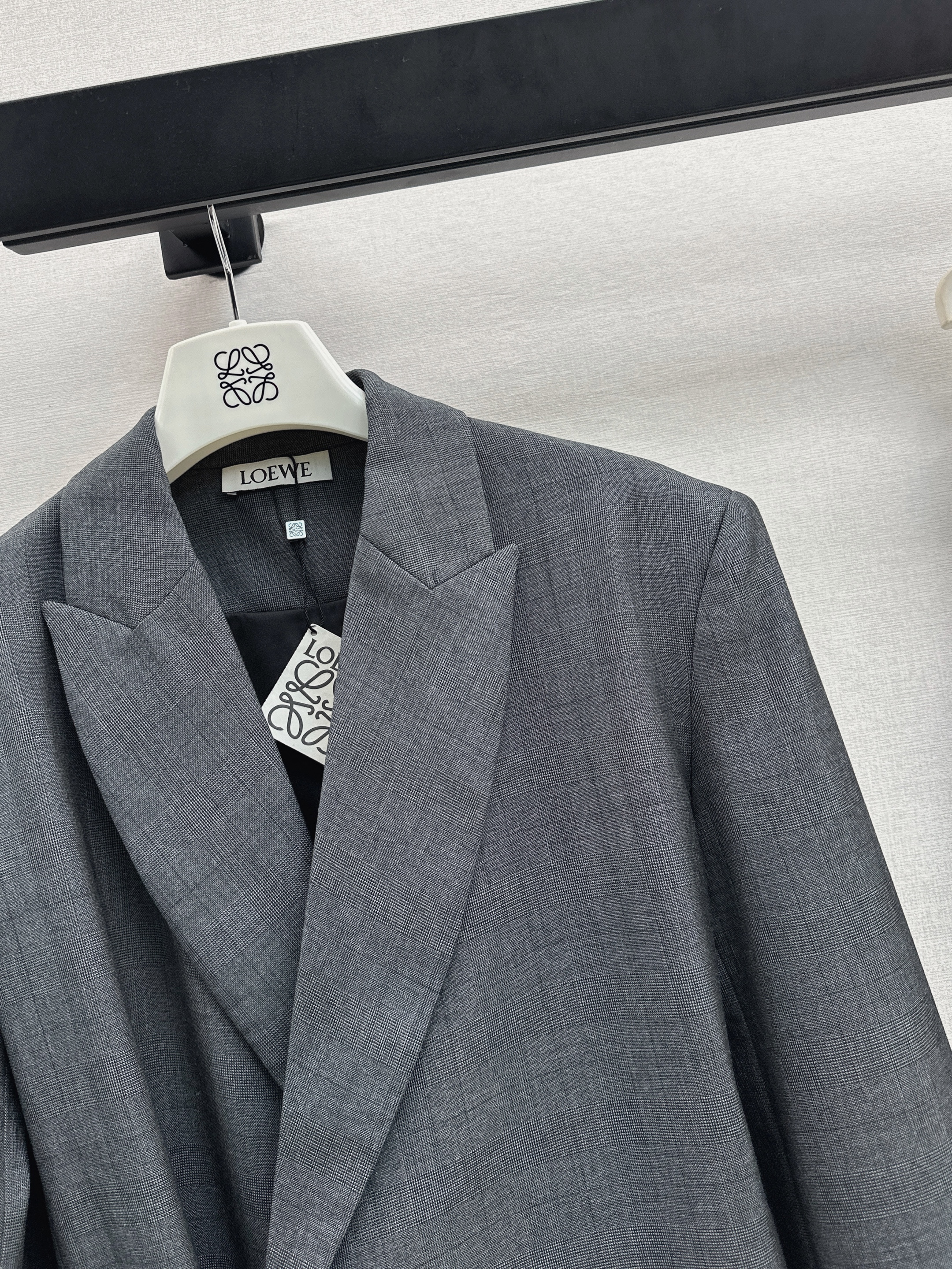 Loe 26ss check blazer