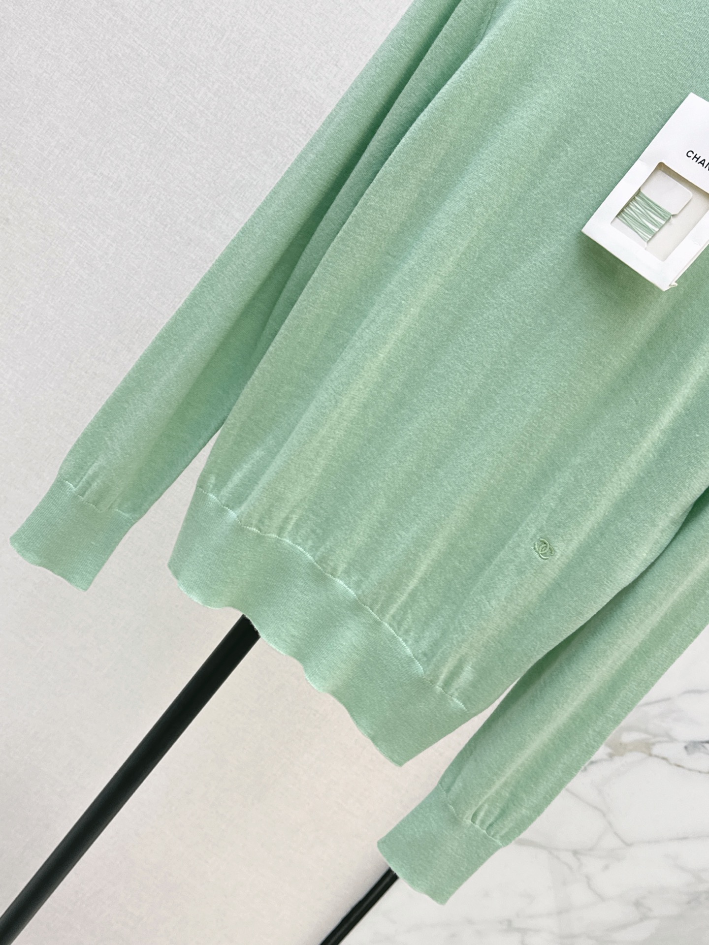 Chan 26ss high neck sweater