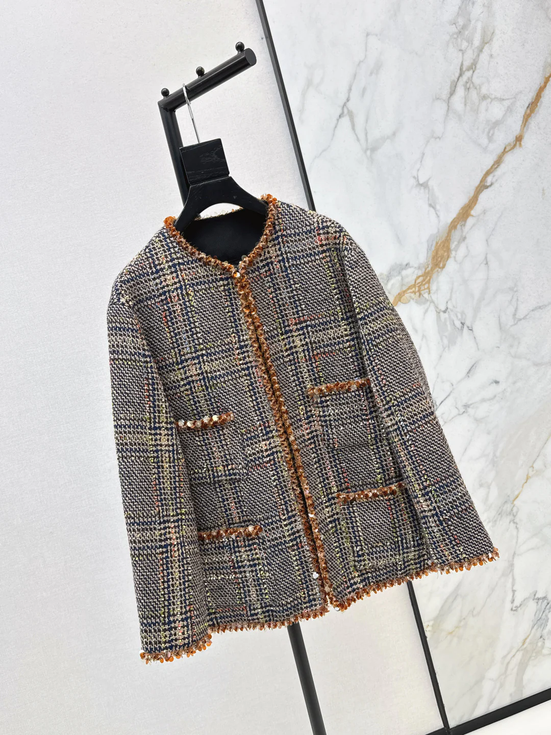 Chan 25fw houndstooth jacket