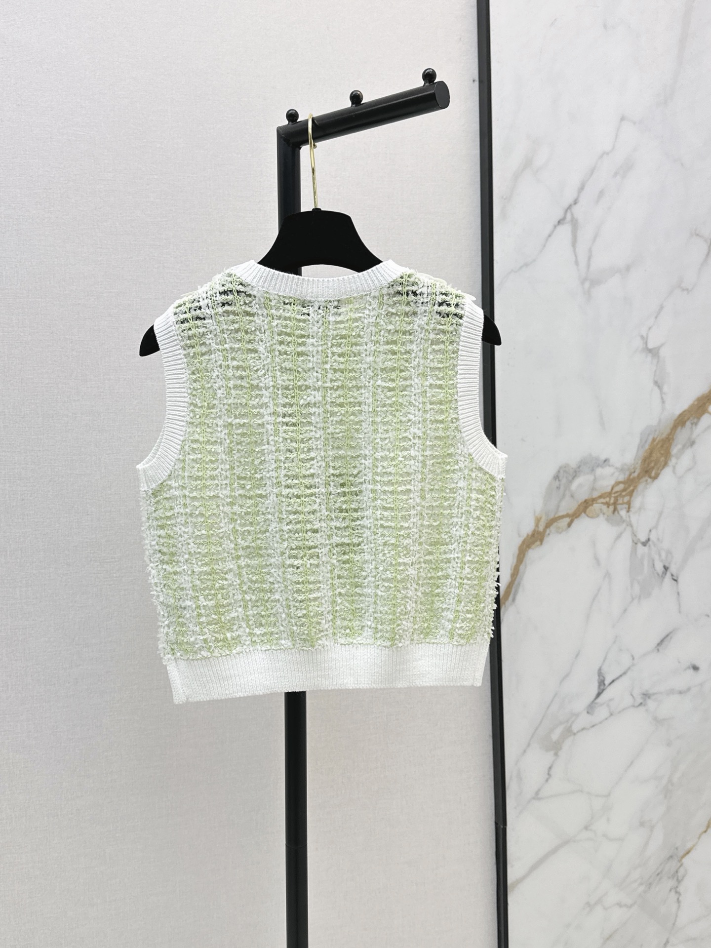 Chan 26ss sequin vest