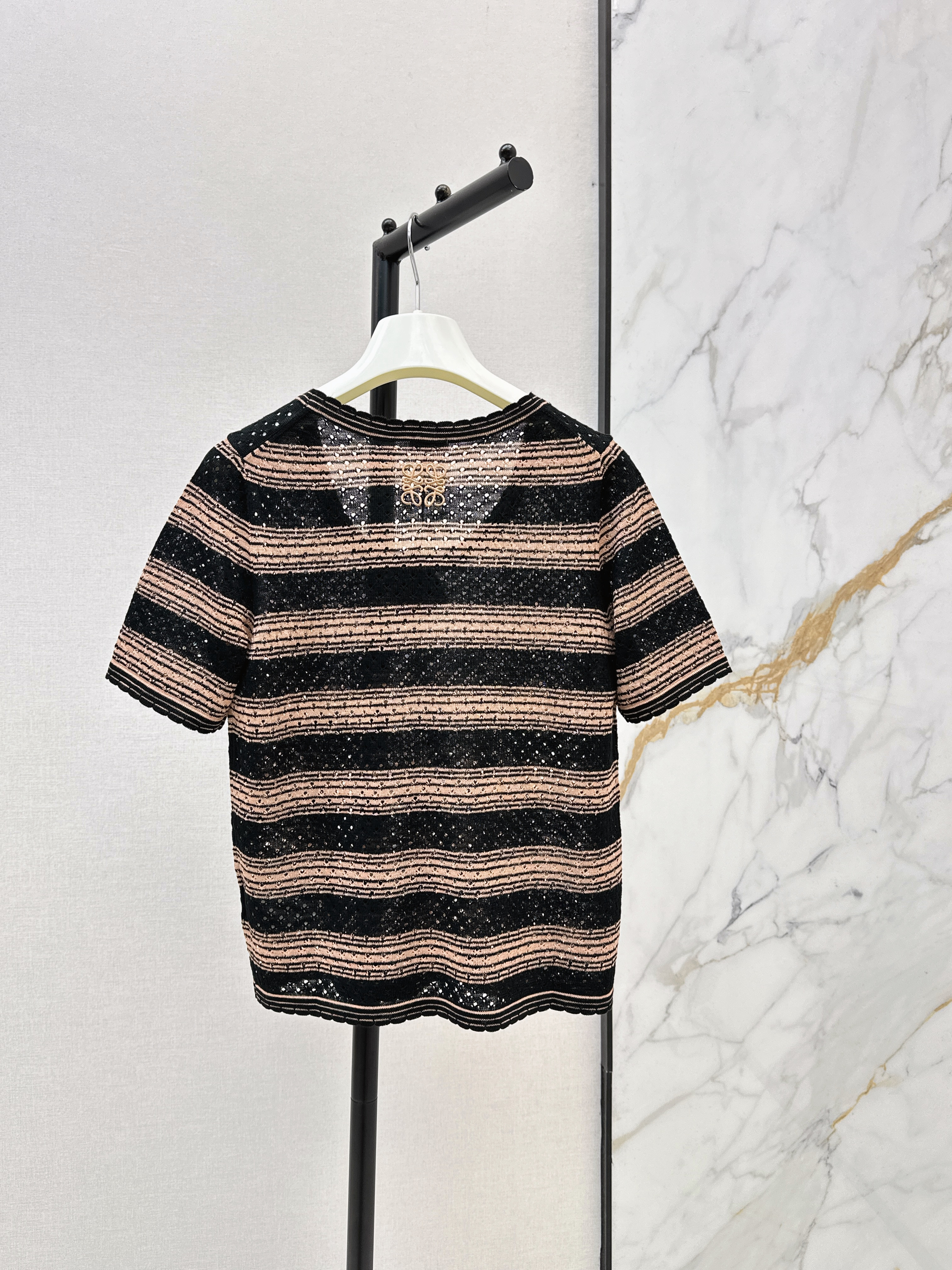 Loe 26ss stripe knitwear