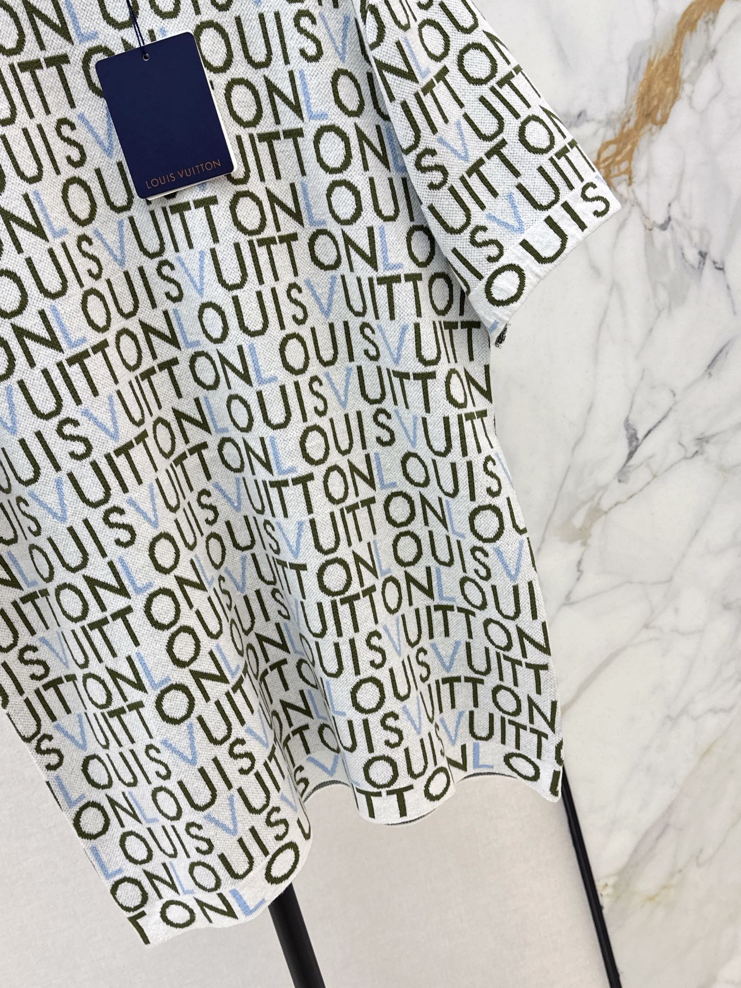 Louis 26ss jacquard knit t-shirts