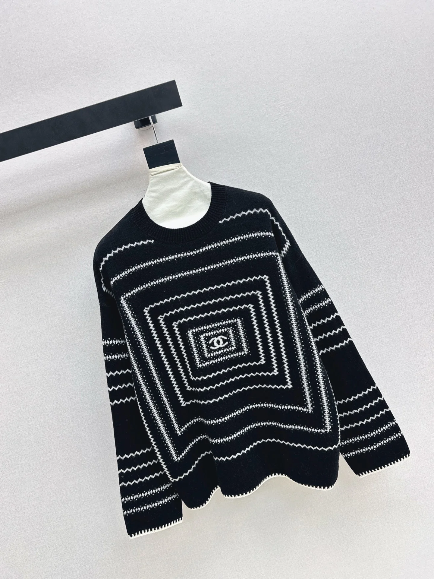 Chan 26ss jacquard sweater