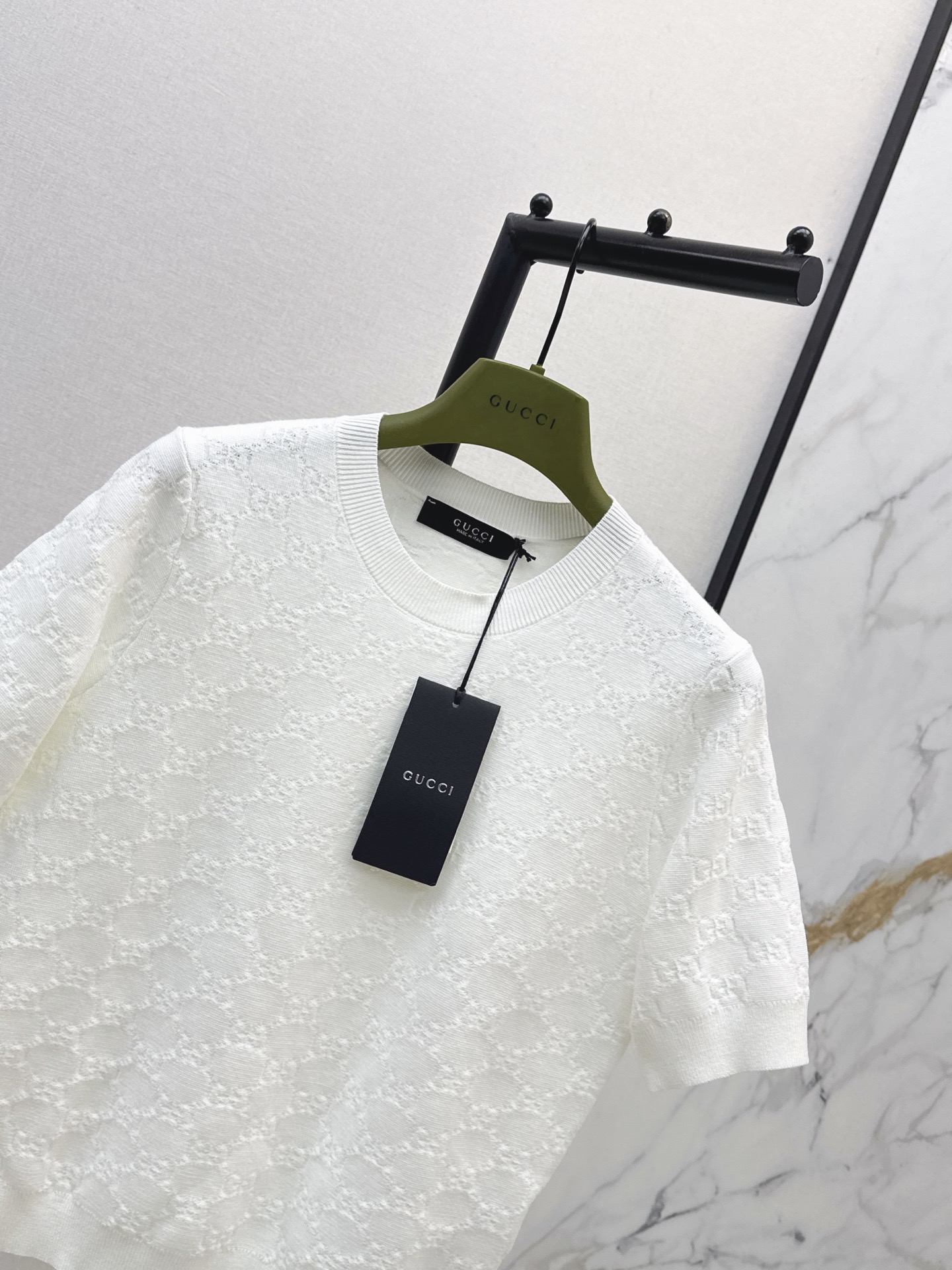 Guc 26ss jacquard knitwear