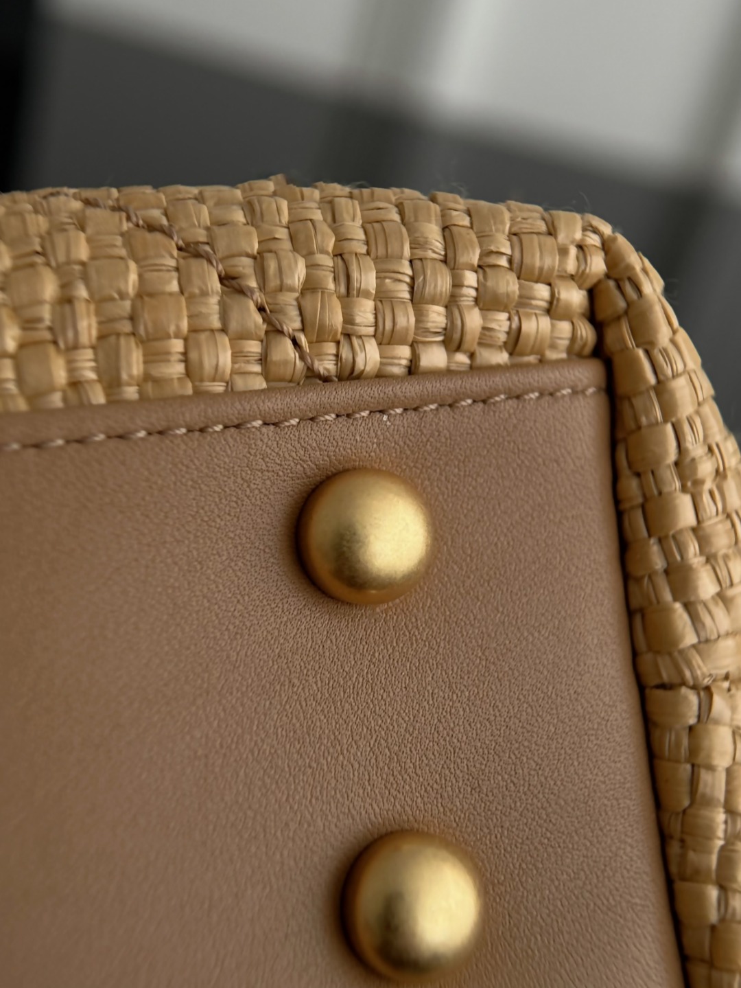 Chan 26C woven tote bag