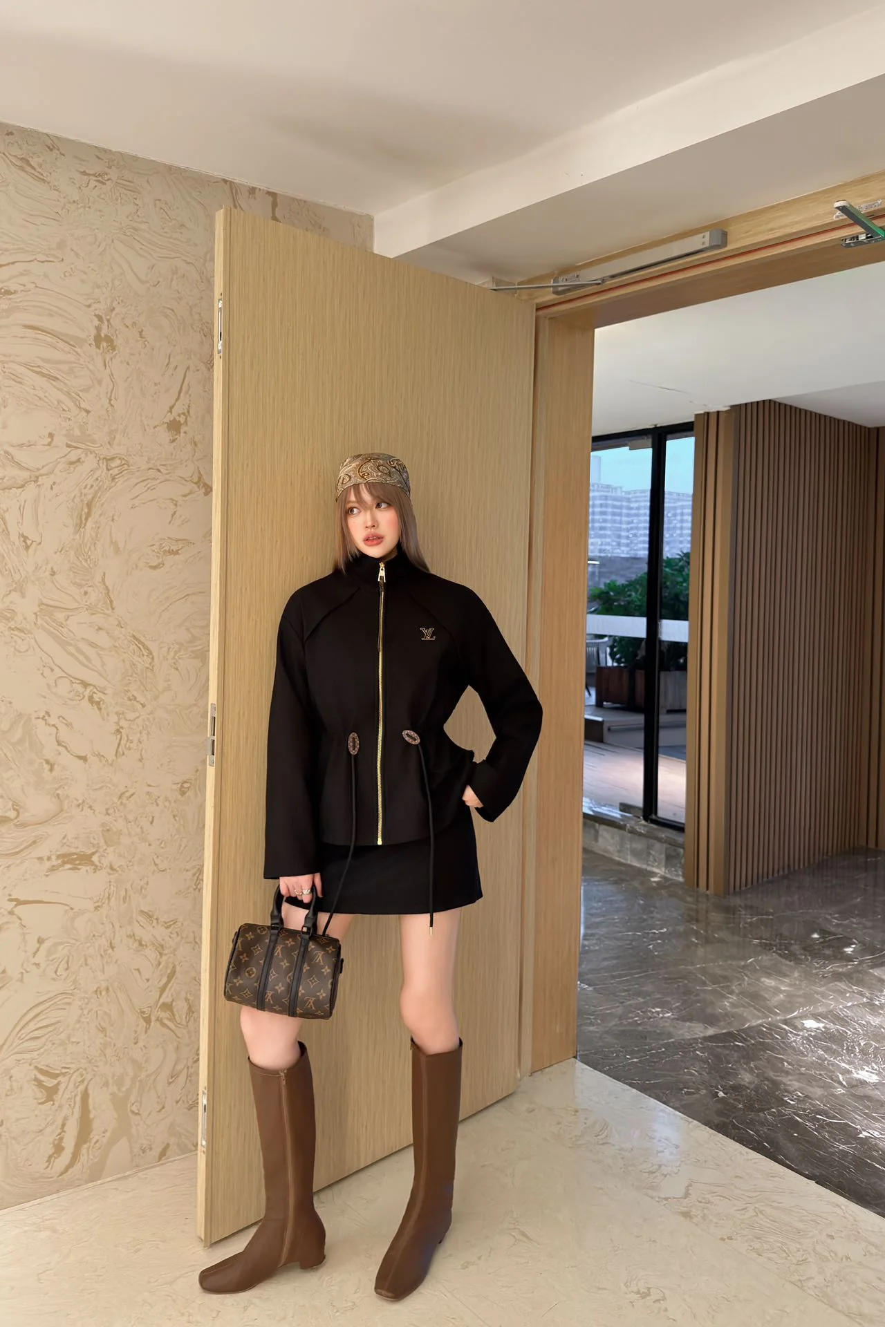 Louis 25fw drawstring jacket