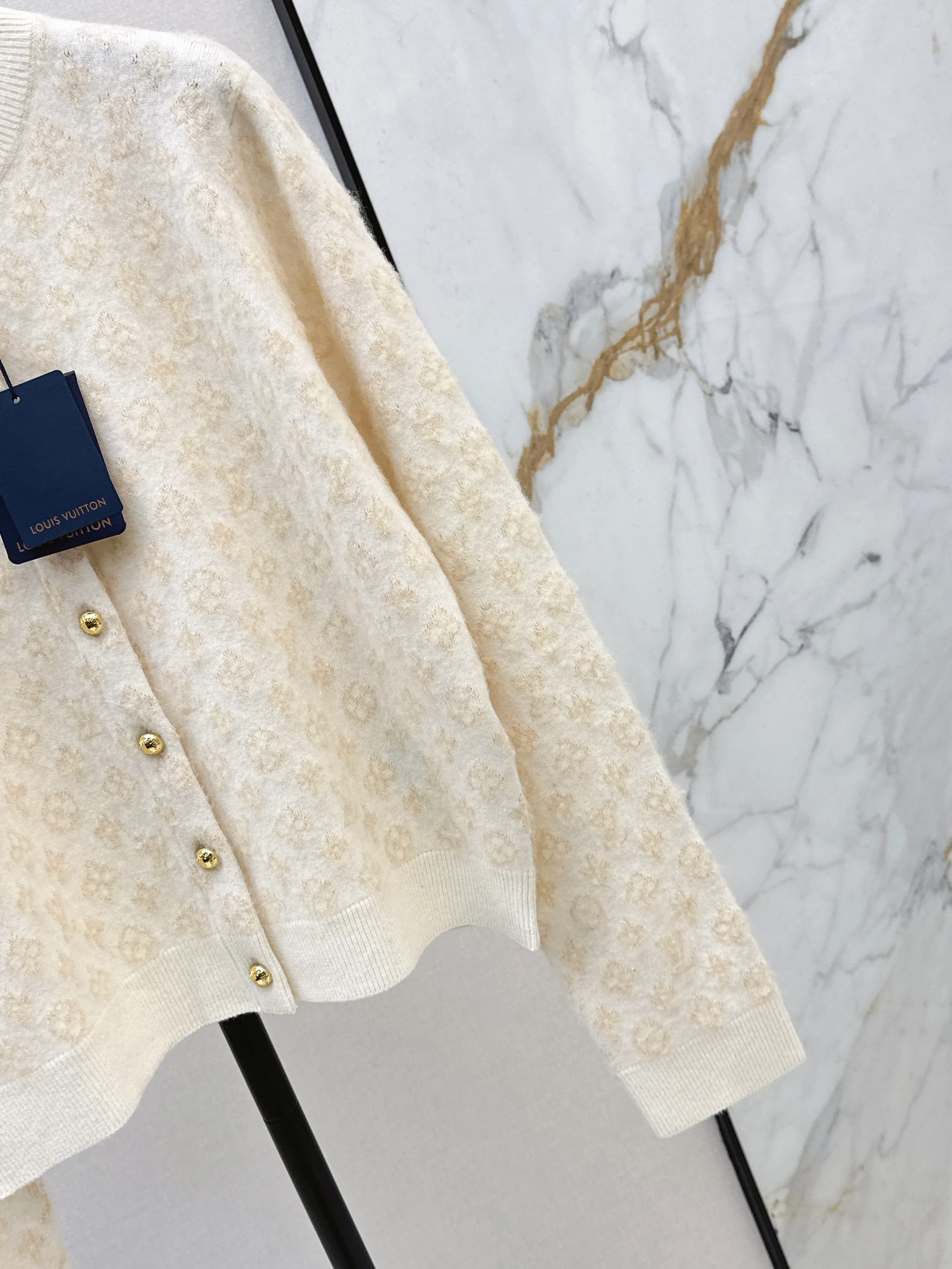 Louis 26ss jacquard cardigan