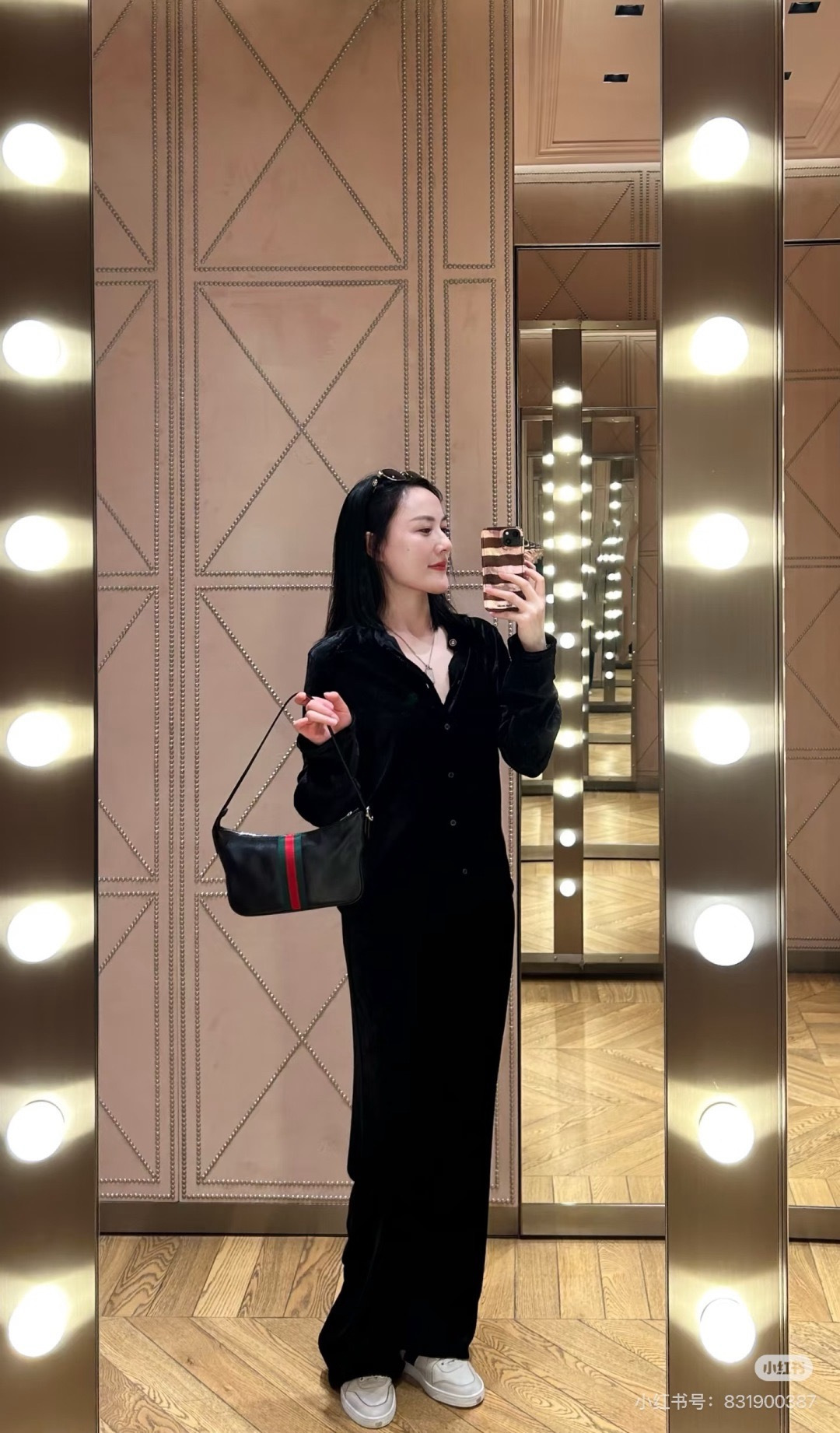 Guc 26ss velvet pants