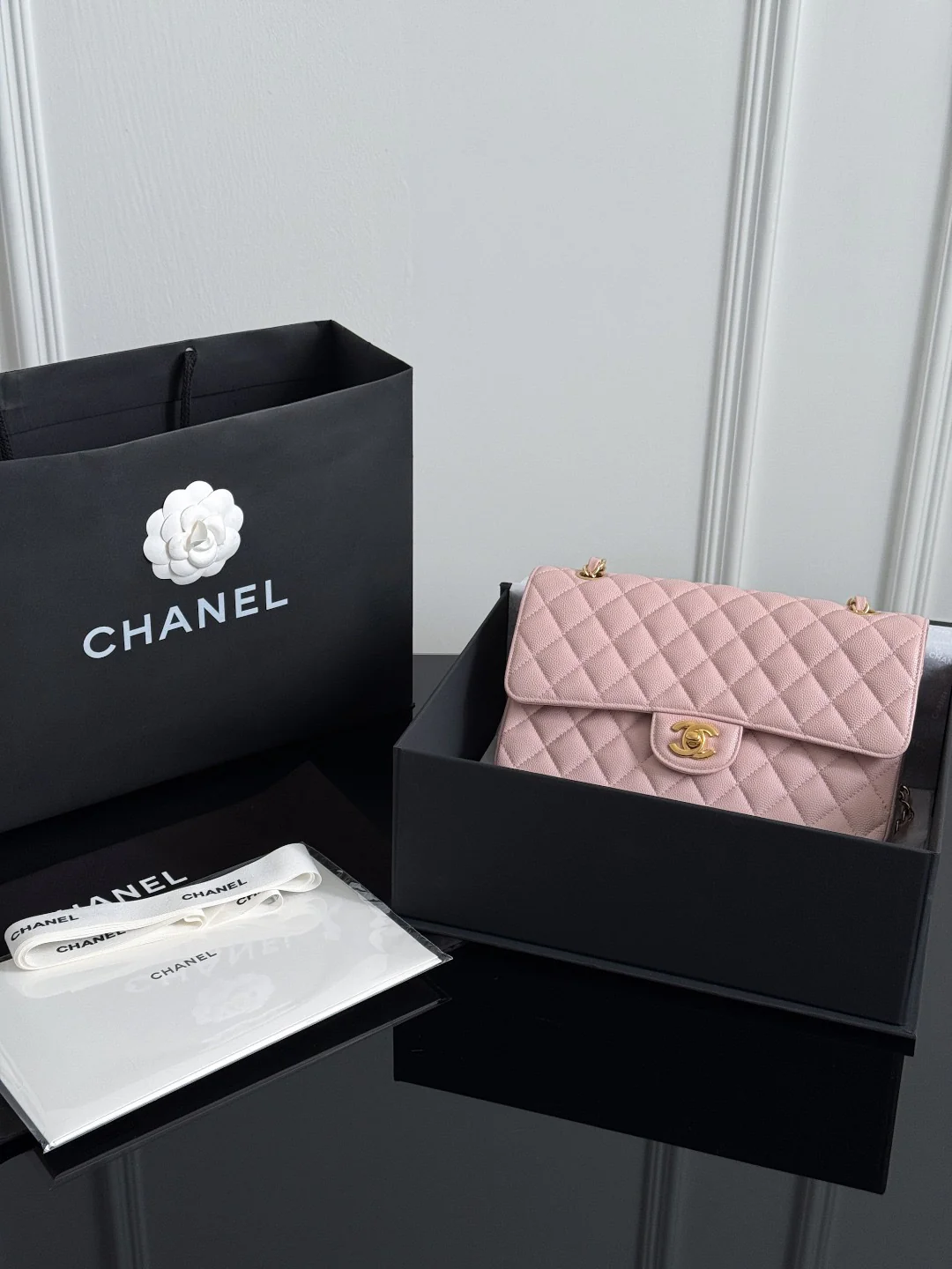 Chan cf25 chain shoulder bag