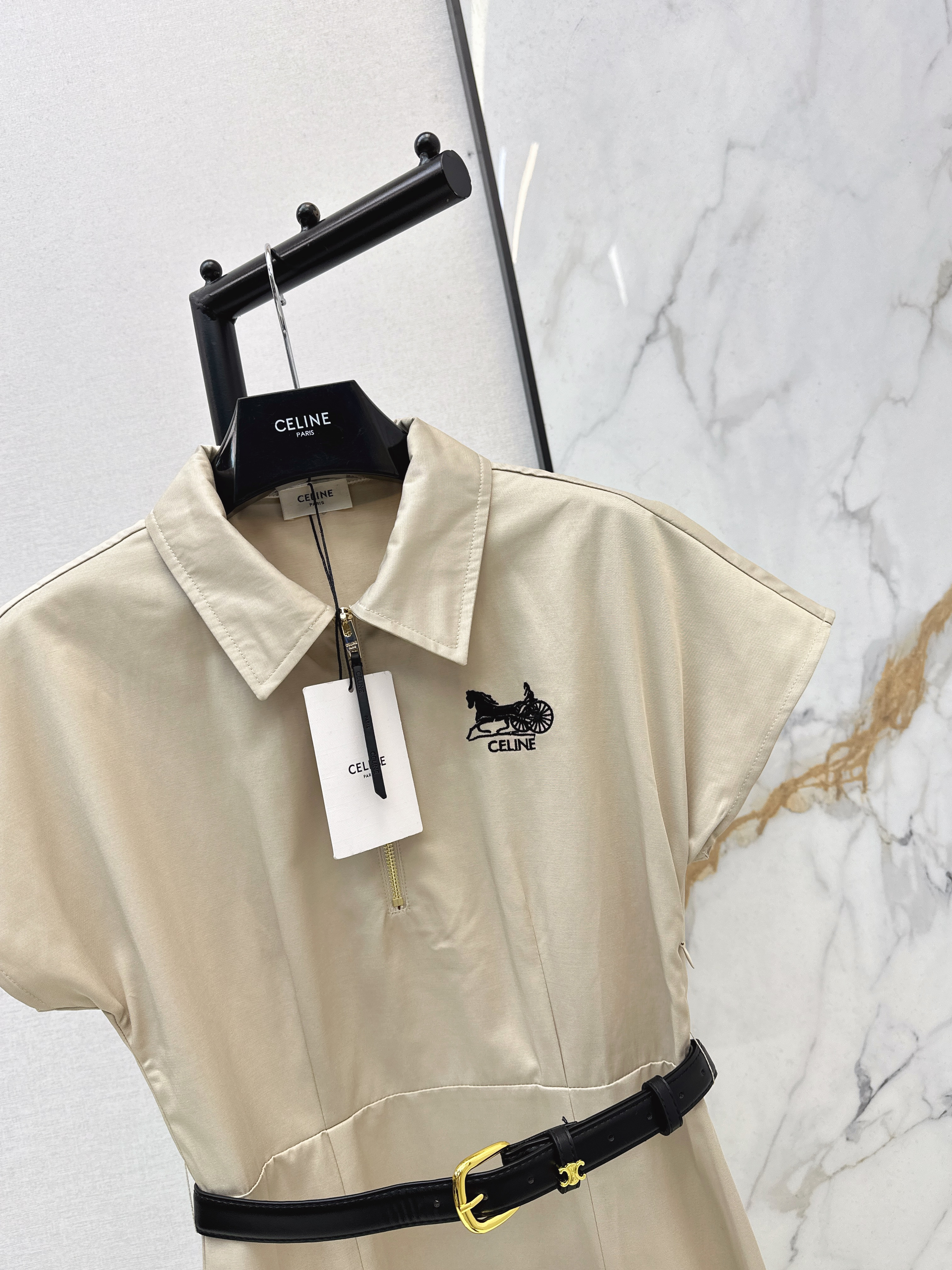 Celi 26ss belted dress