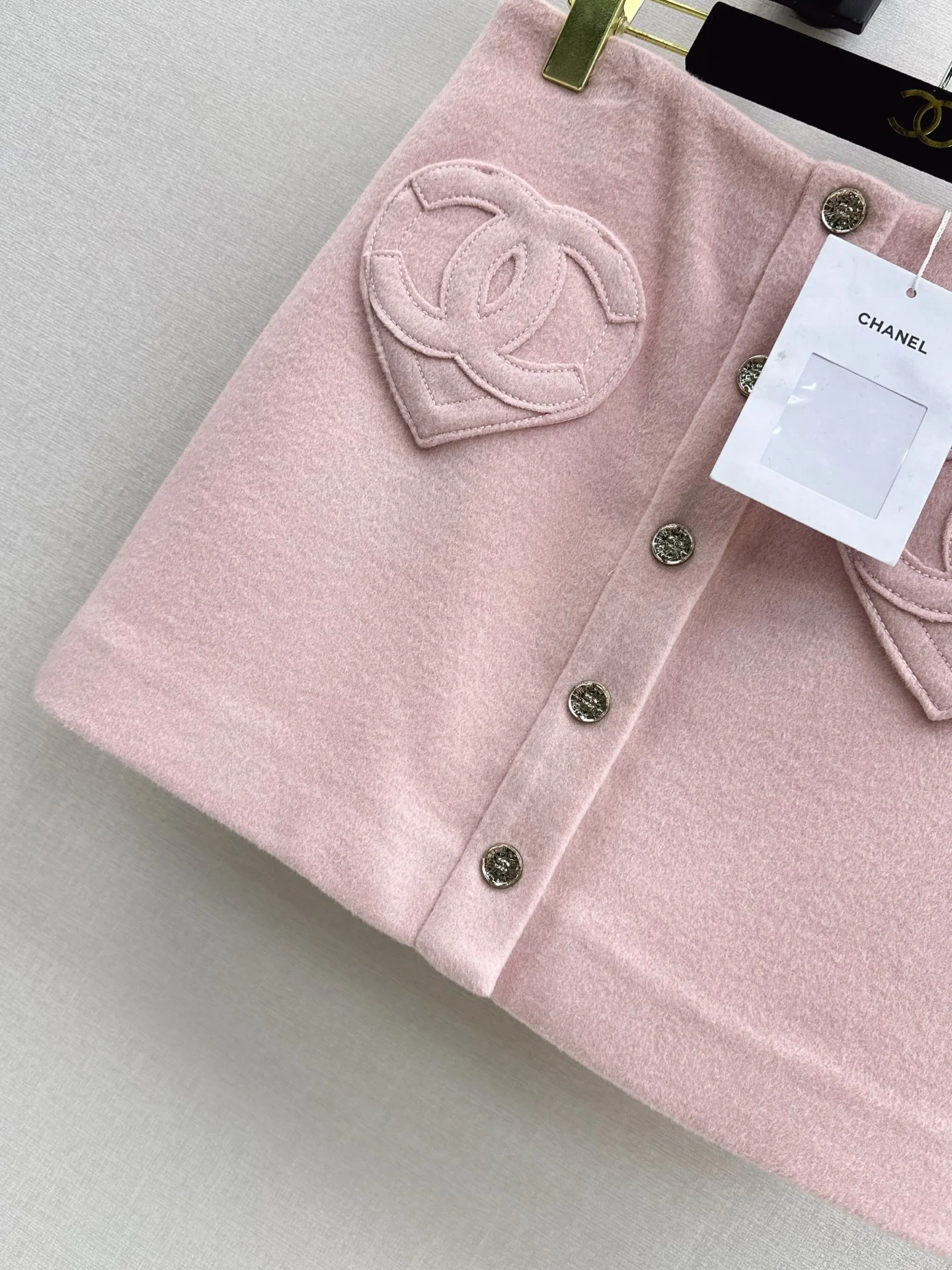 Chan 25fw woolen skirt