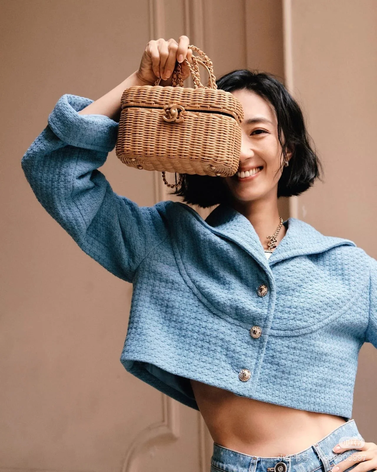 Chan 26ss tweed jacket