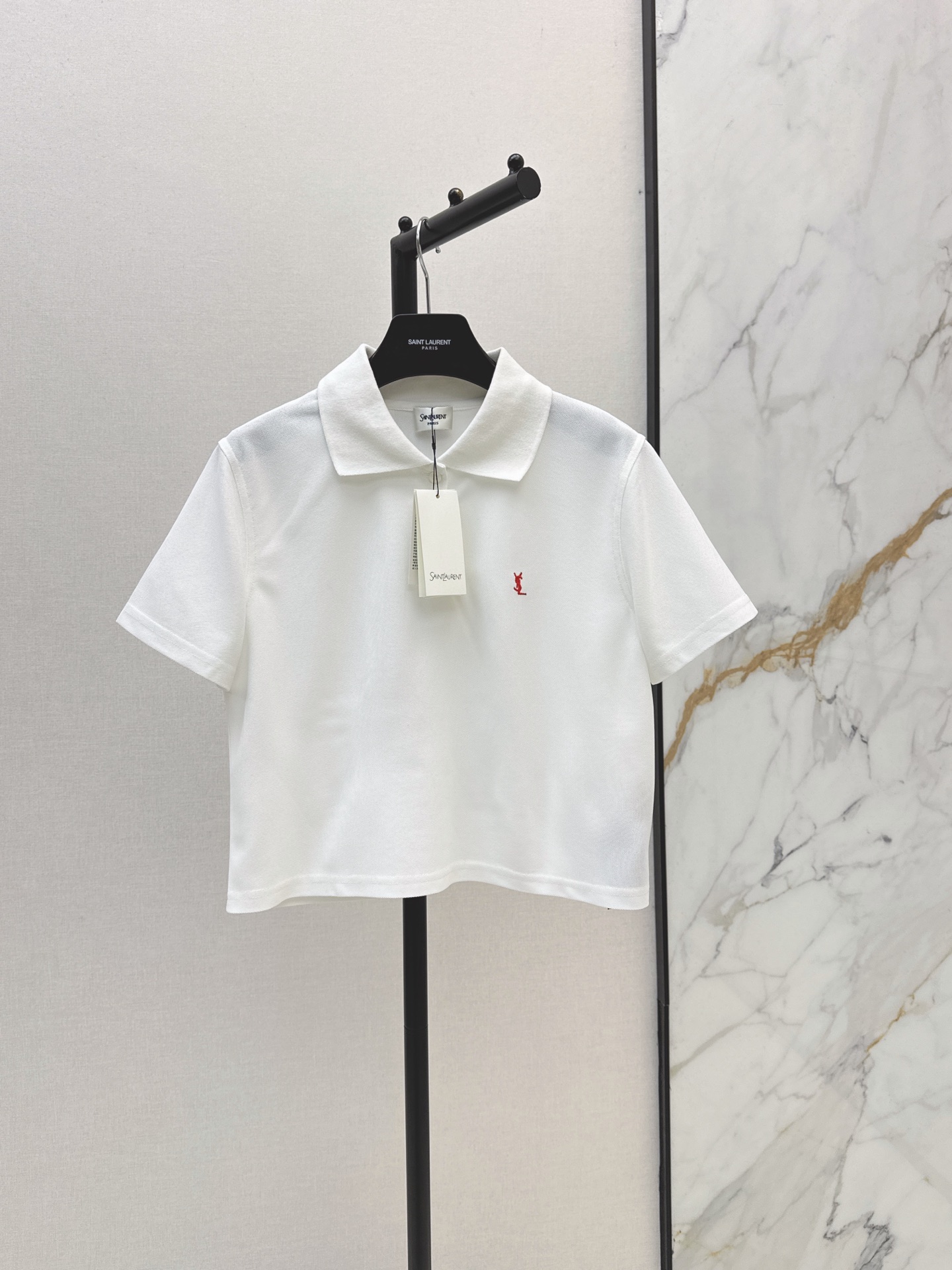 Sain 26ss cropped polo