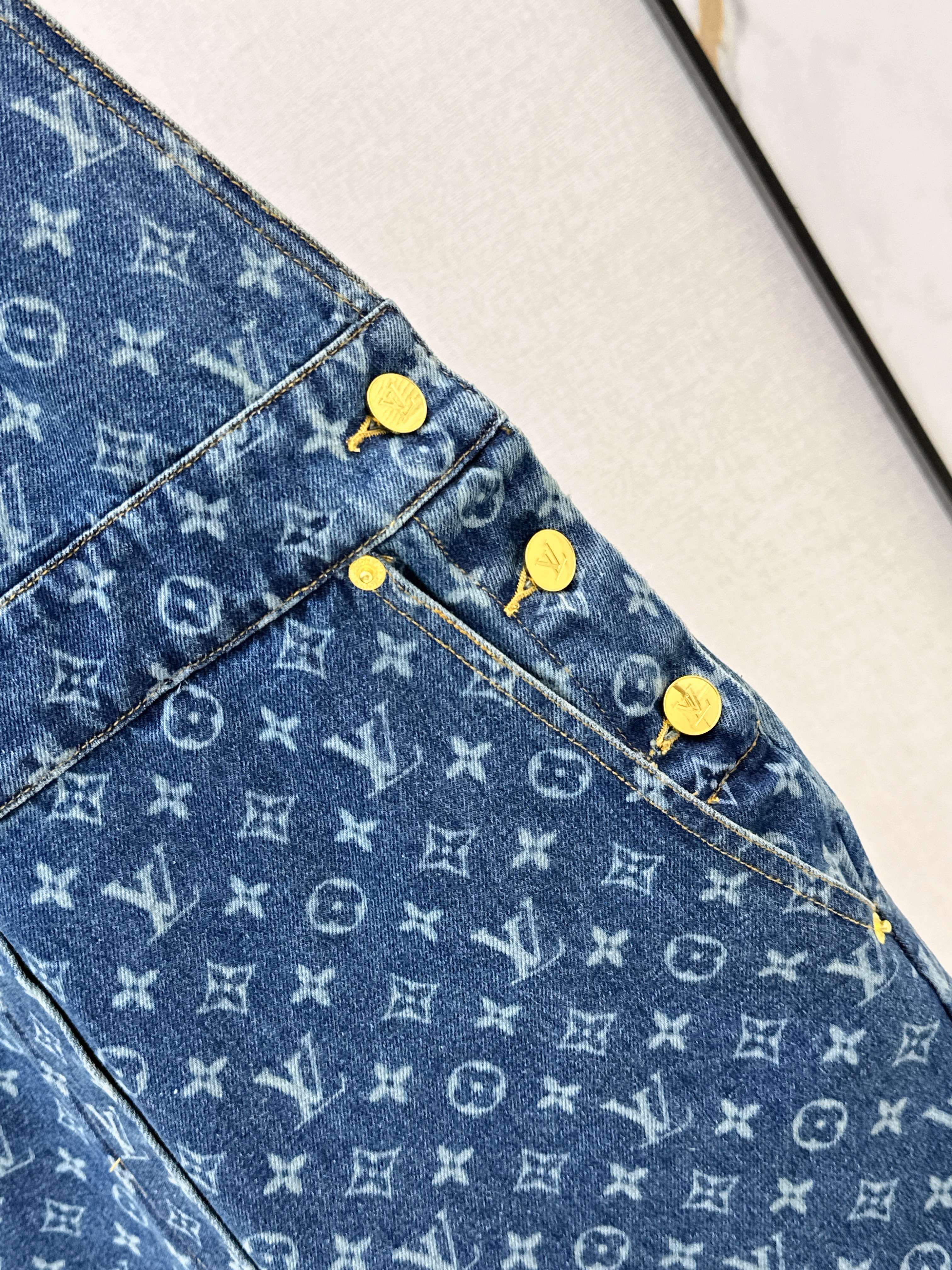 Loui 26ss denim overalls