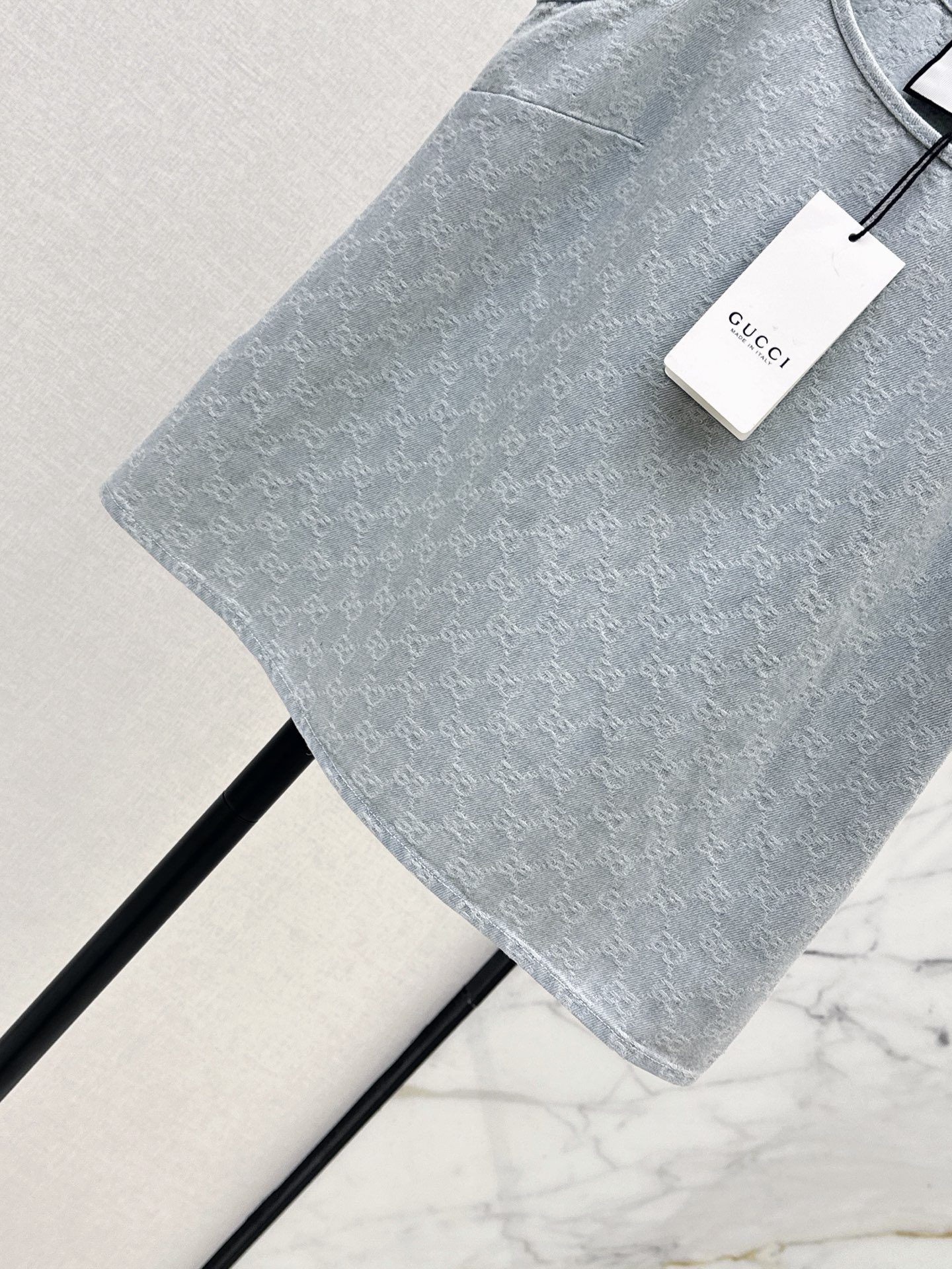 Guc 26ss jacquard denim camisole