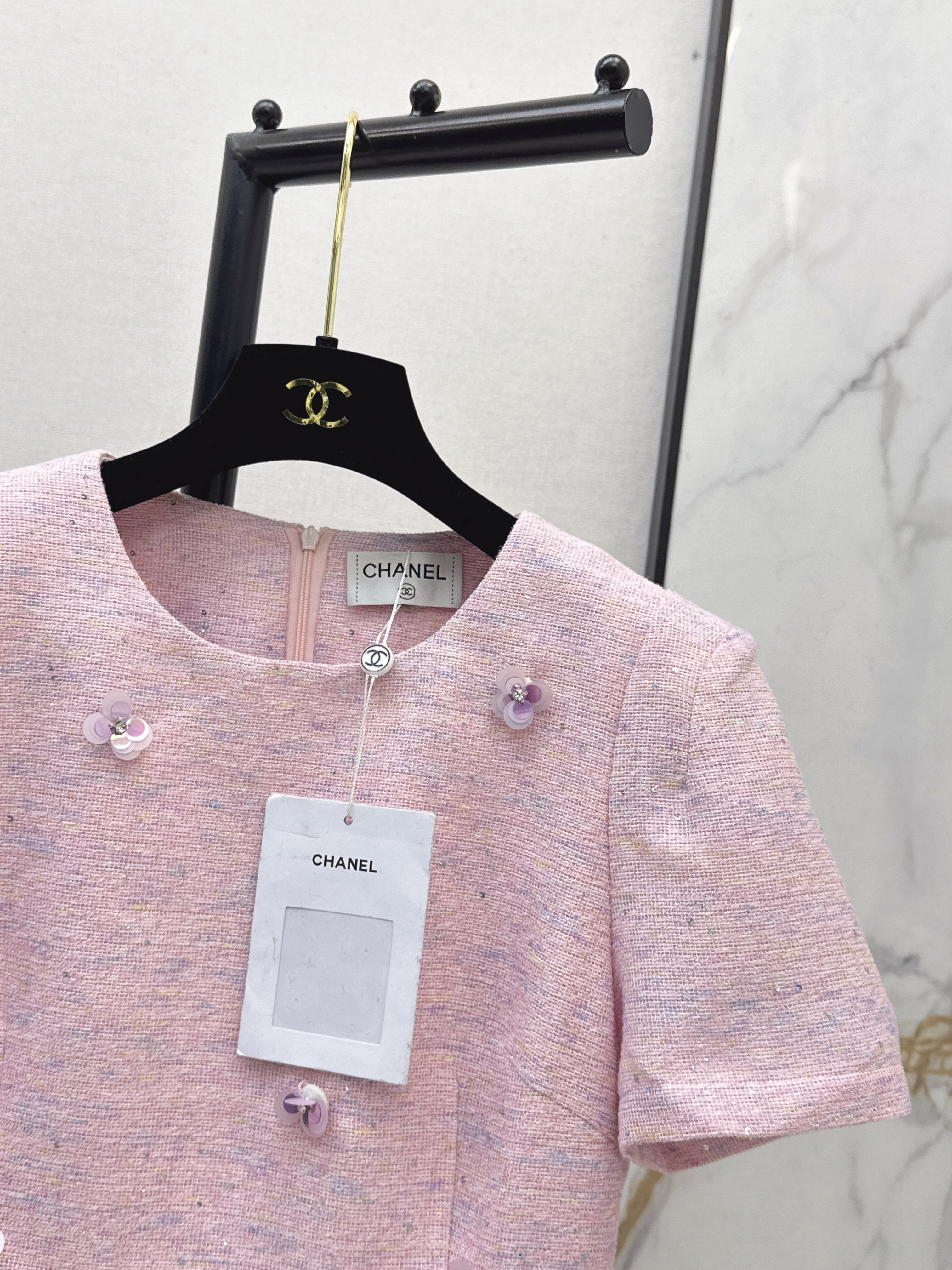 Chan 26ss sequin dress