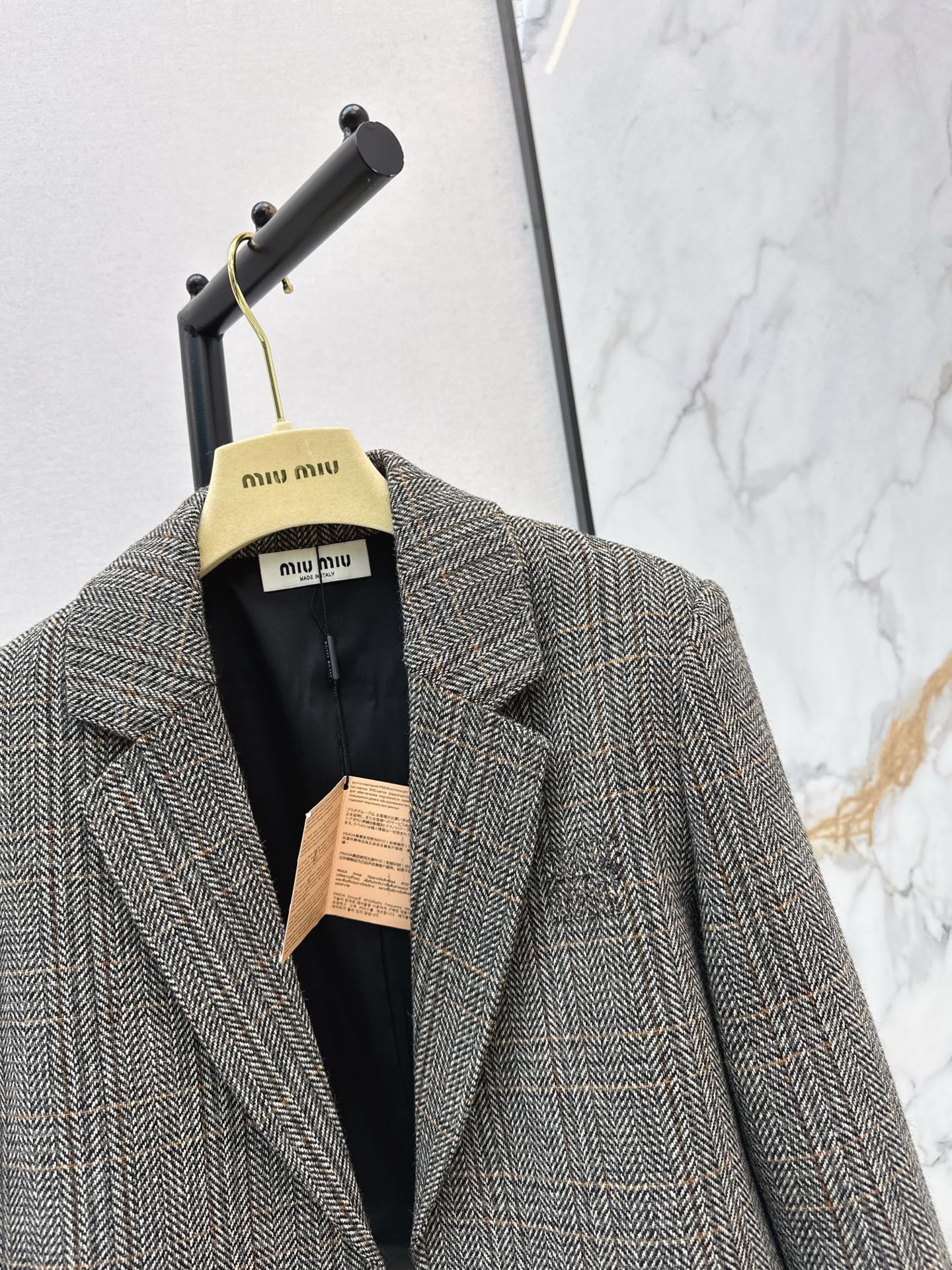 Miu 26ss wool blazer jacket