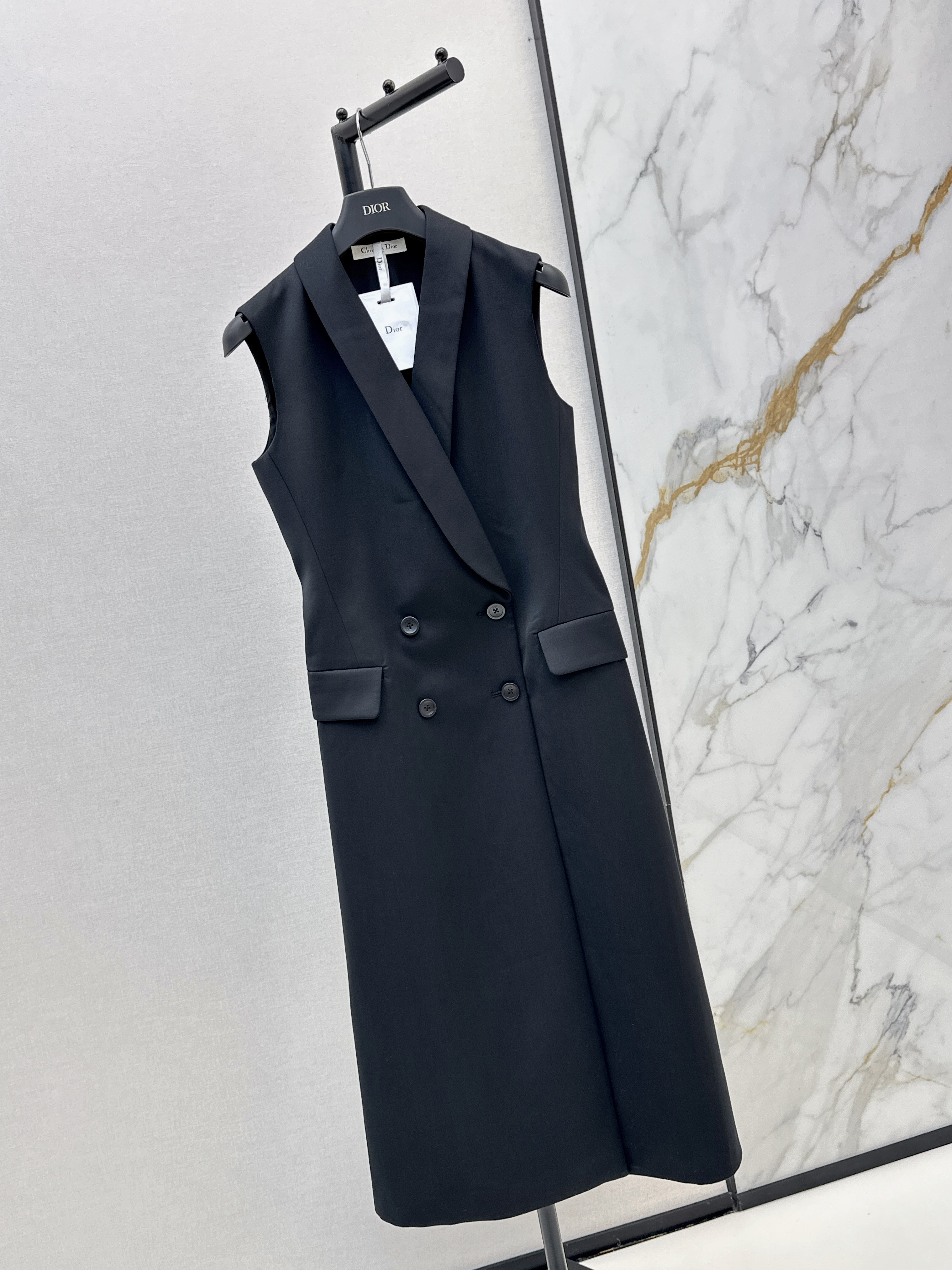 CD 26ss long vest coat