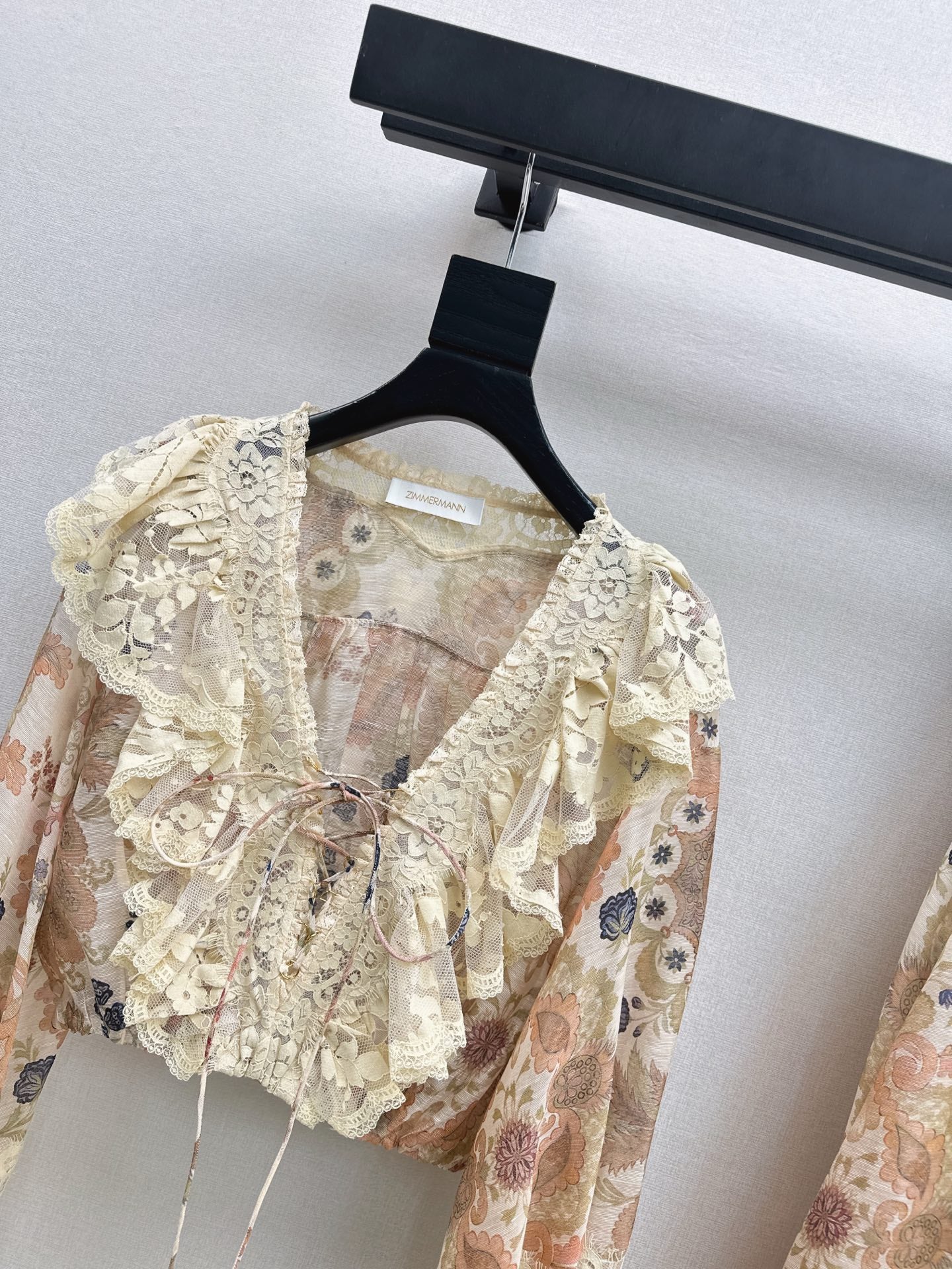 Zimm 25fw silk linen shirt