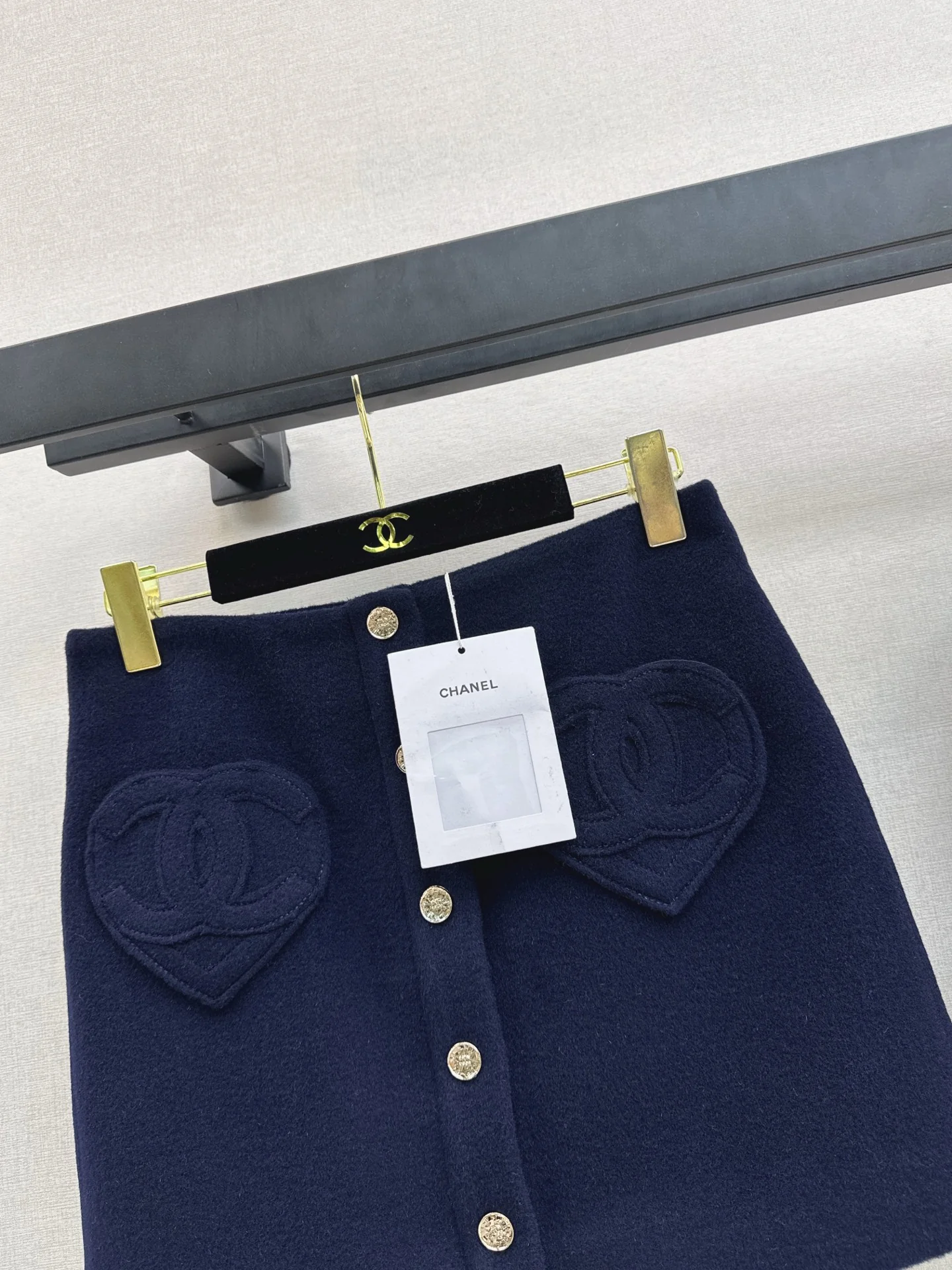 Chan 25fw woolen skirt